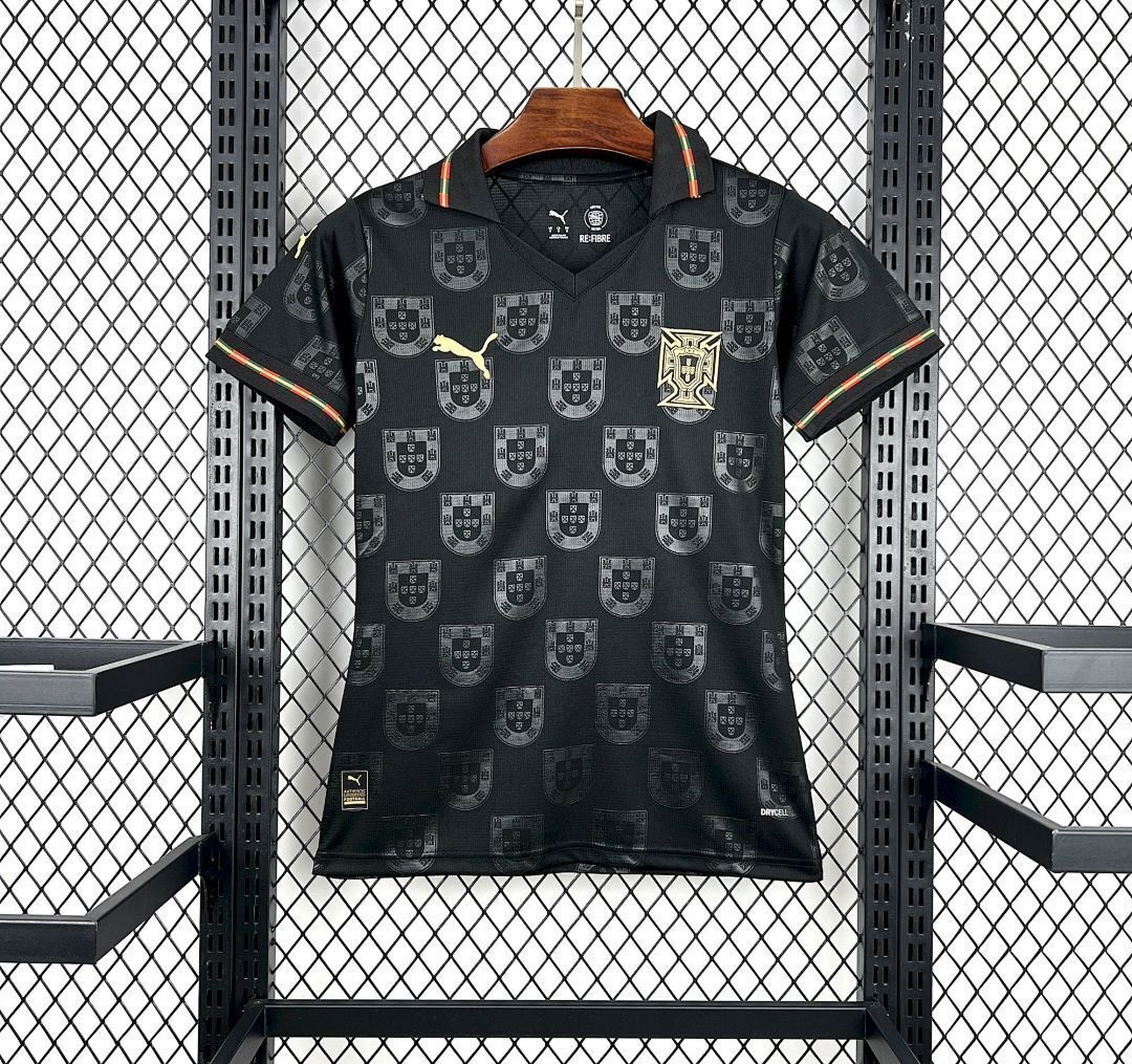 Portugal Soccer Jersey Women's Away Custom Shirt World Cup 2026 - sinoshirt