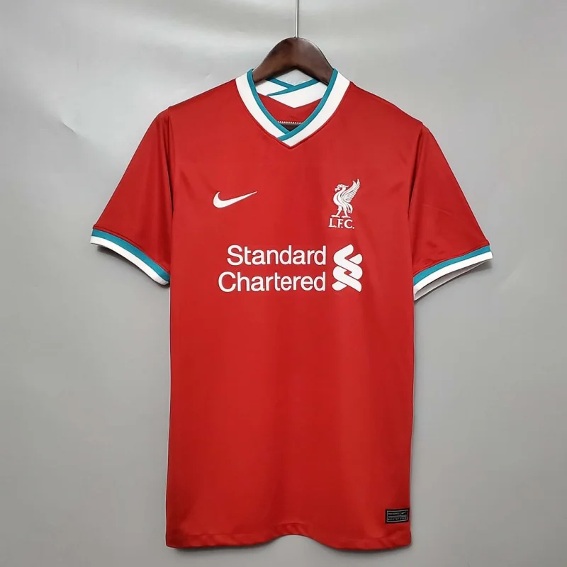 Liverpool Retro Football Jersey Home Custom Shirt 2020/21 - sinoshirt