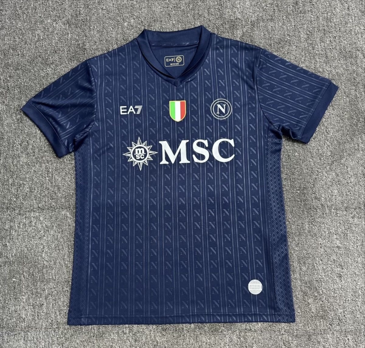 Napoli Soccer Jersey Third Away Custom Shirt Champions League 2025-26 - sinoshirt