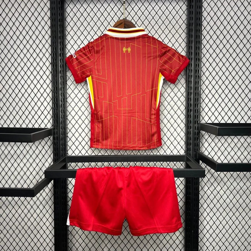 Liverpool Football Jersey Home Kids Kit Jersey+Shorts 2024/25 - sinoshirt
