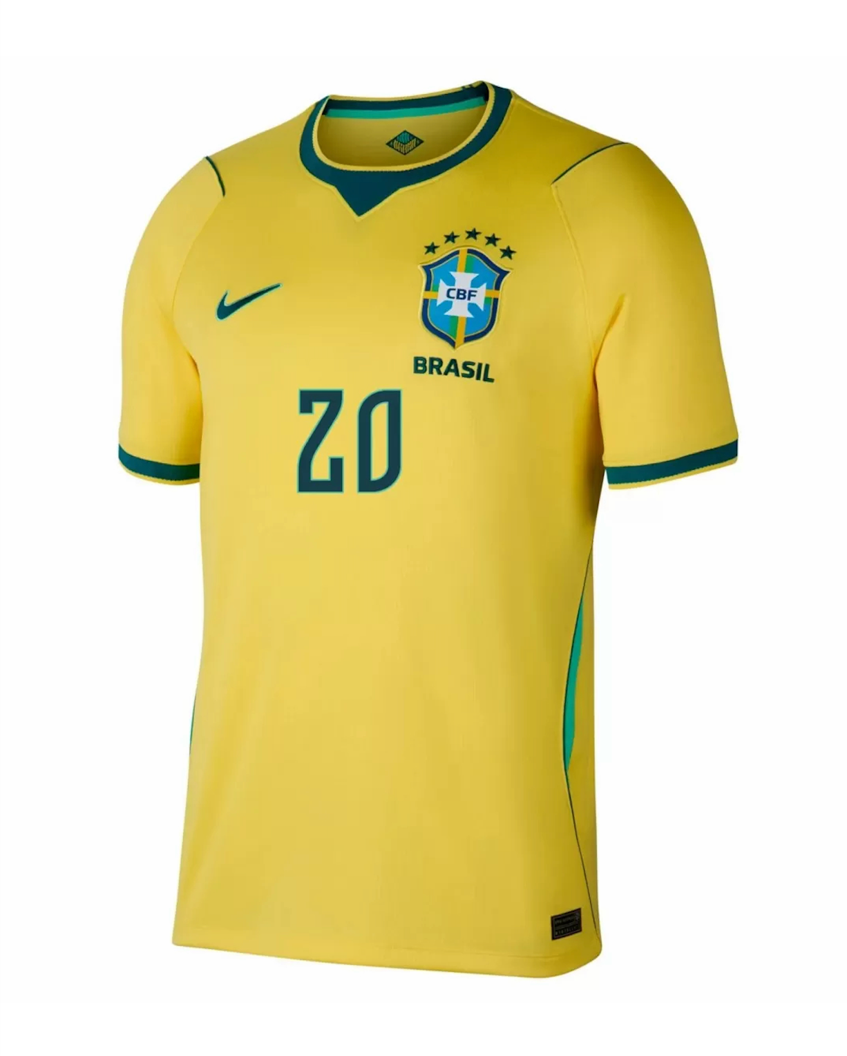 EST��V?O #20 Brazil Soccer Jersey Home Custom Shirt World Cup 2026 - sinoshirt