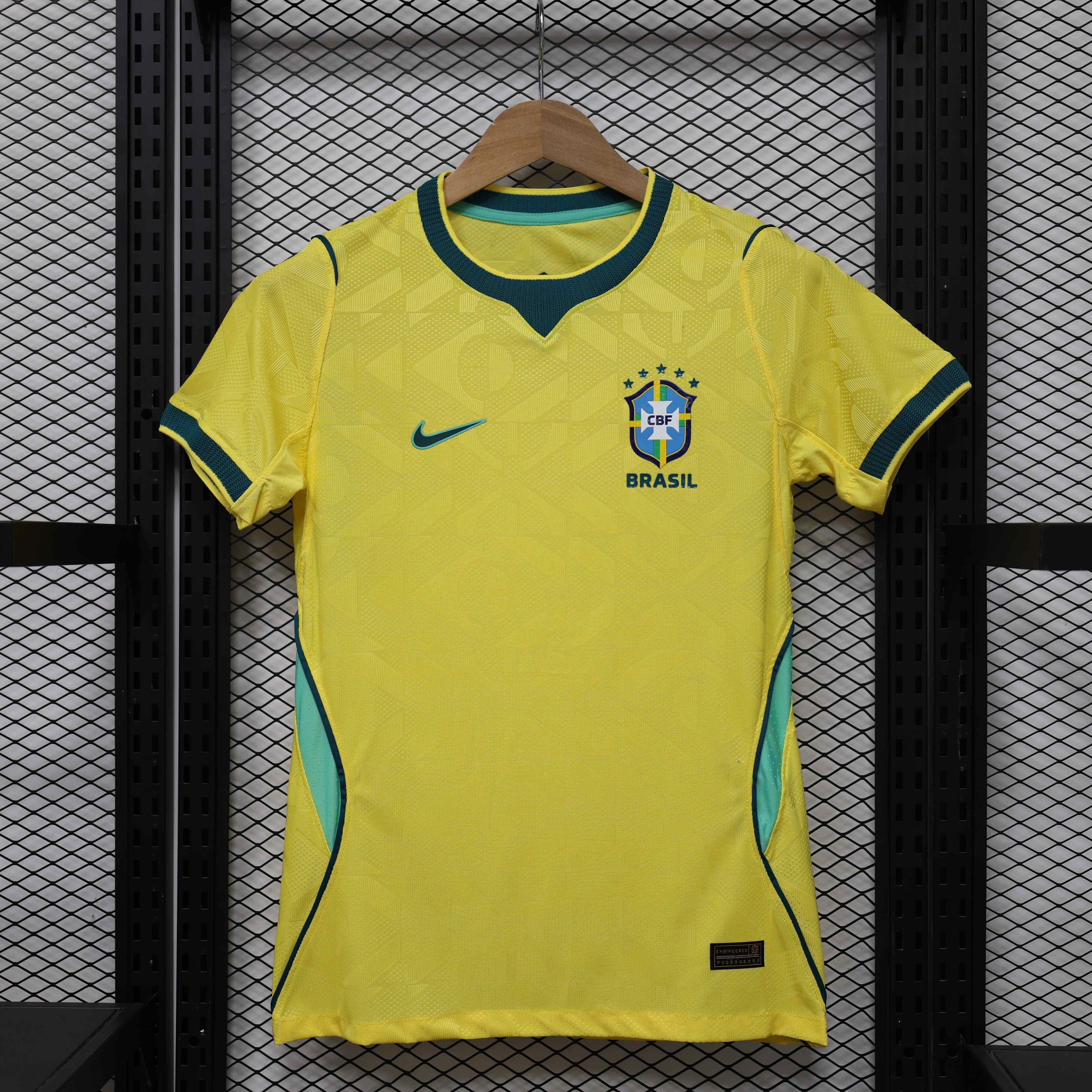 Brazil Authentic Soccer Jersey Women's Home Shirt World Cup 2026 - Player Version - sinoshirt