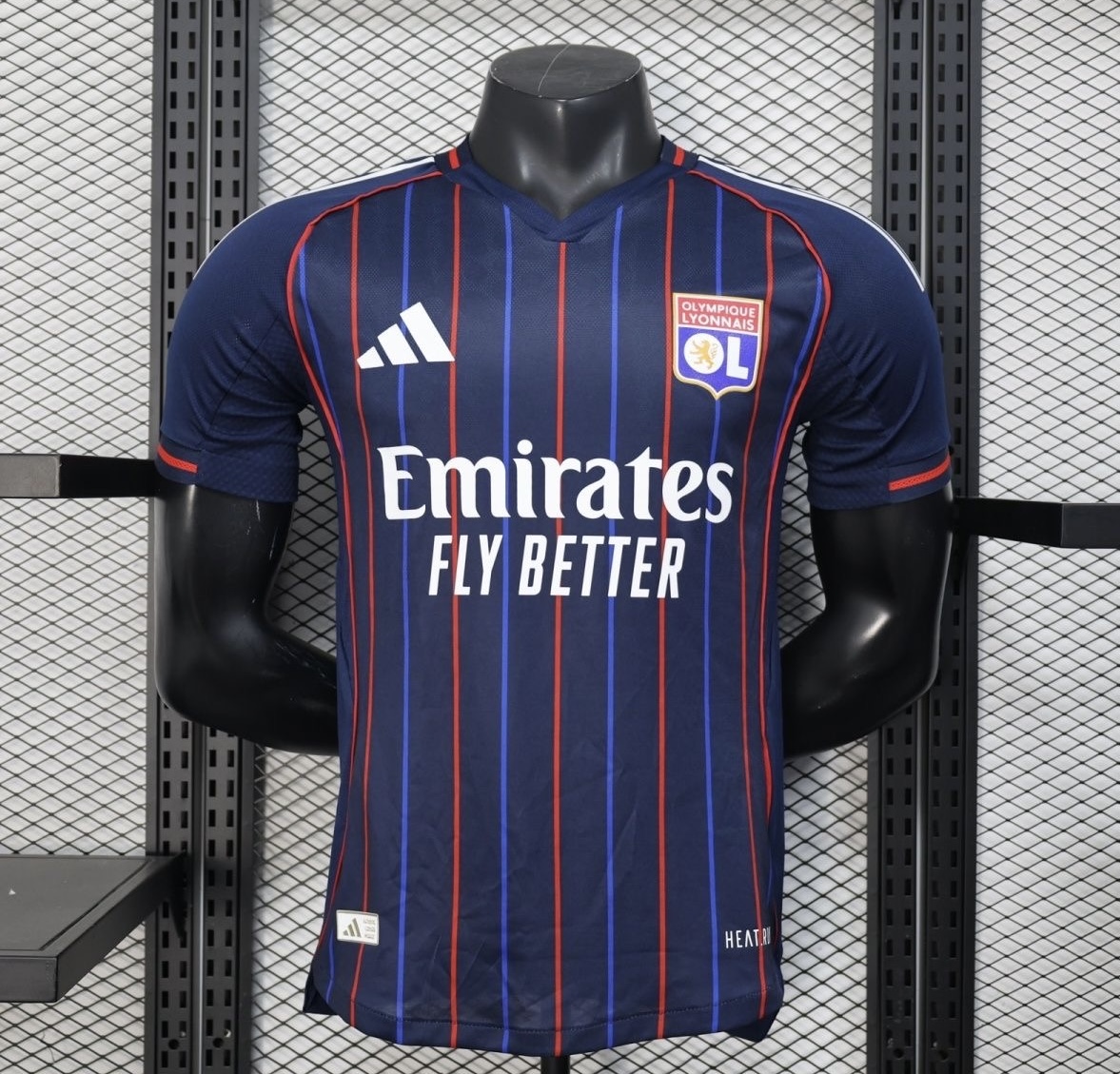 Olympique Lyonnais Authentic Soccer Jersey Away Shirt 2025-26 - sinoshirt