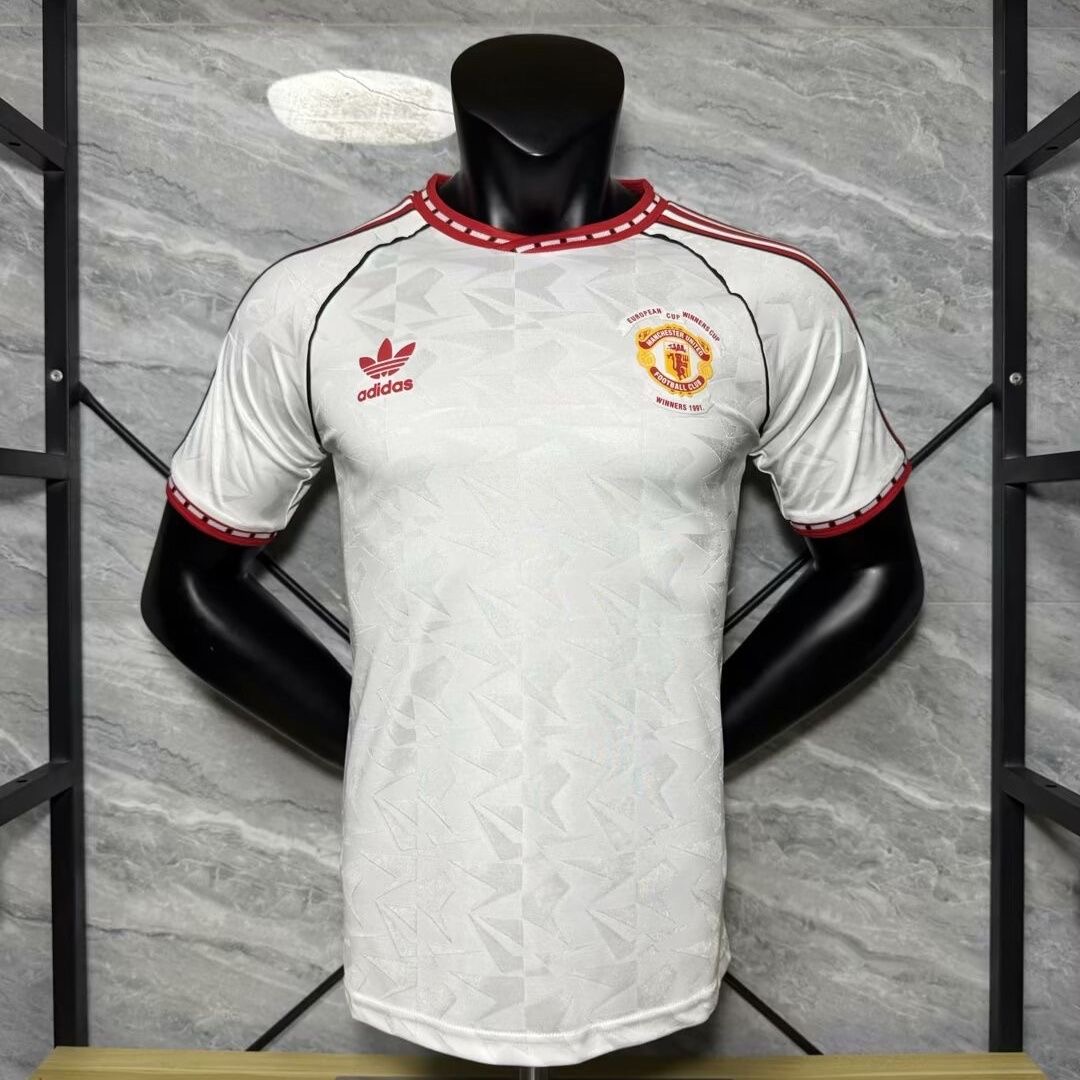 Manchester United Authentic White Special Edition Football Jersey Shirt 2025/26 - sinoshirt