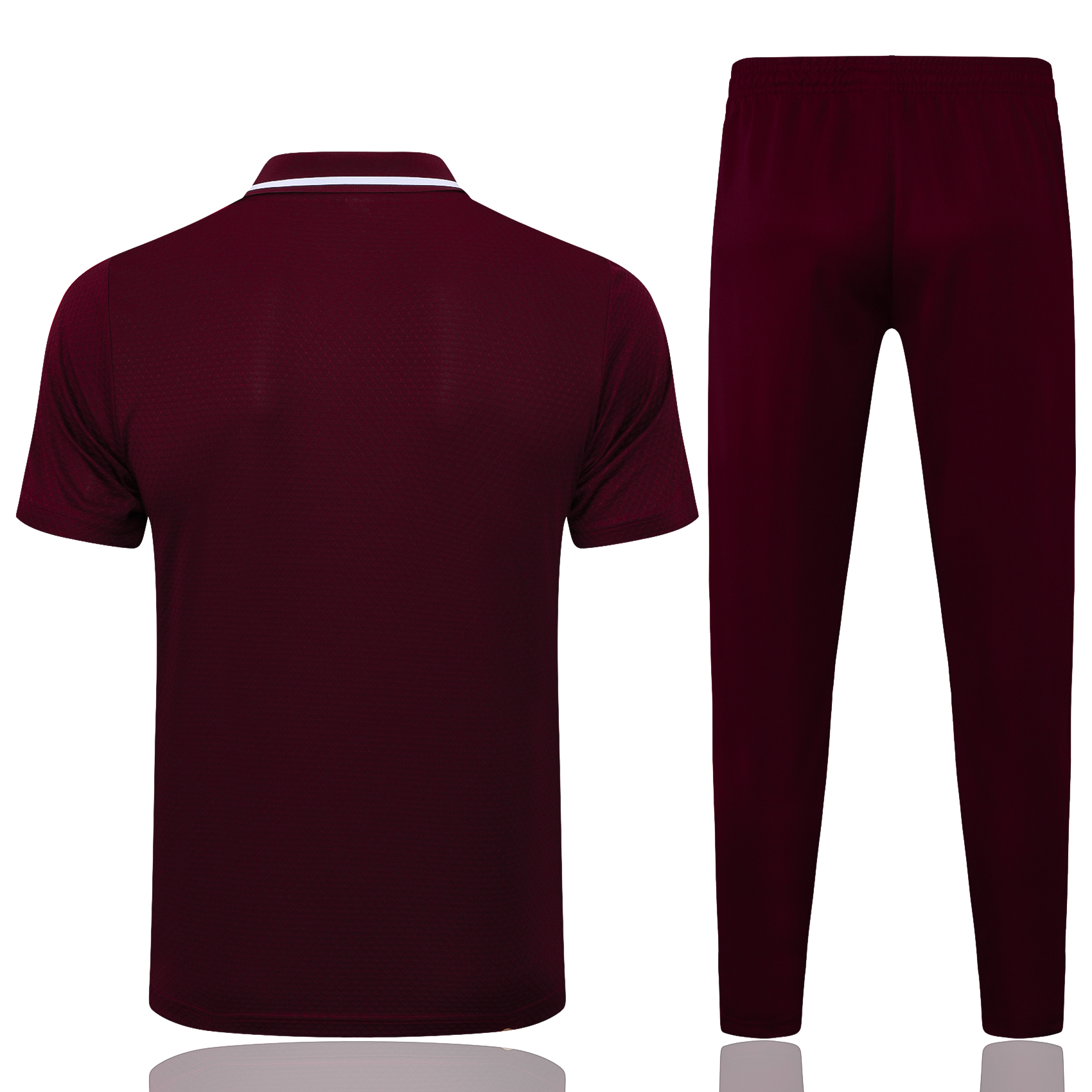 Bayern Munich Training Kit (Polo+Pants) Deep Red 2025/26 - sinoshirt