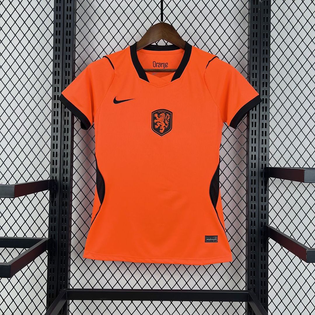 Netherlands Football Jersey Women's Home Custom Shirt World Cup 2026 - sinoshirt
