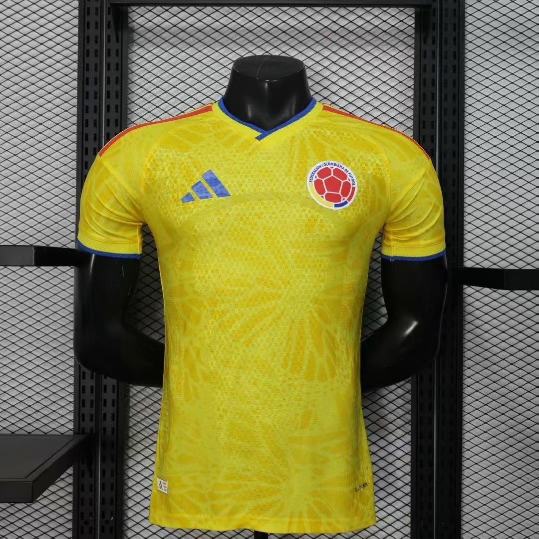 Colombia Authentic Soccer Jersey Home Shirt World Cup 2026 - sinoshirt