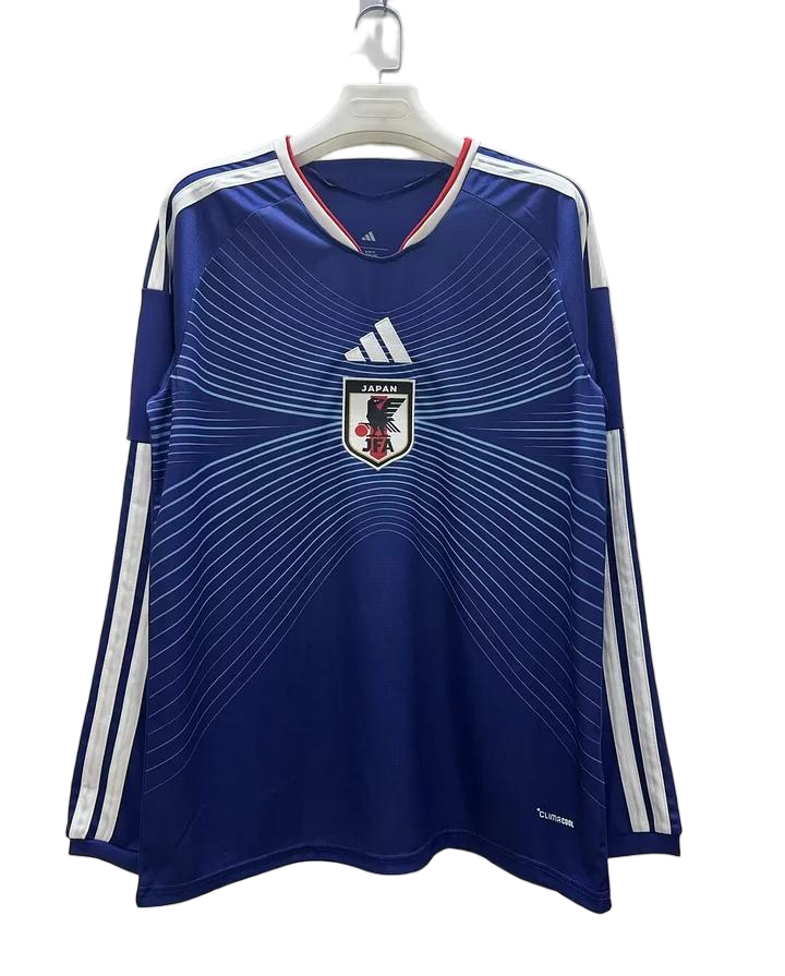Japan Soccer Jersey Home Long Sleeve Custom Shirt World Cup 2026 - sinoshirt