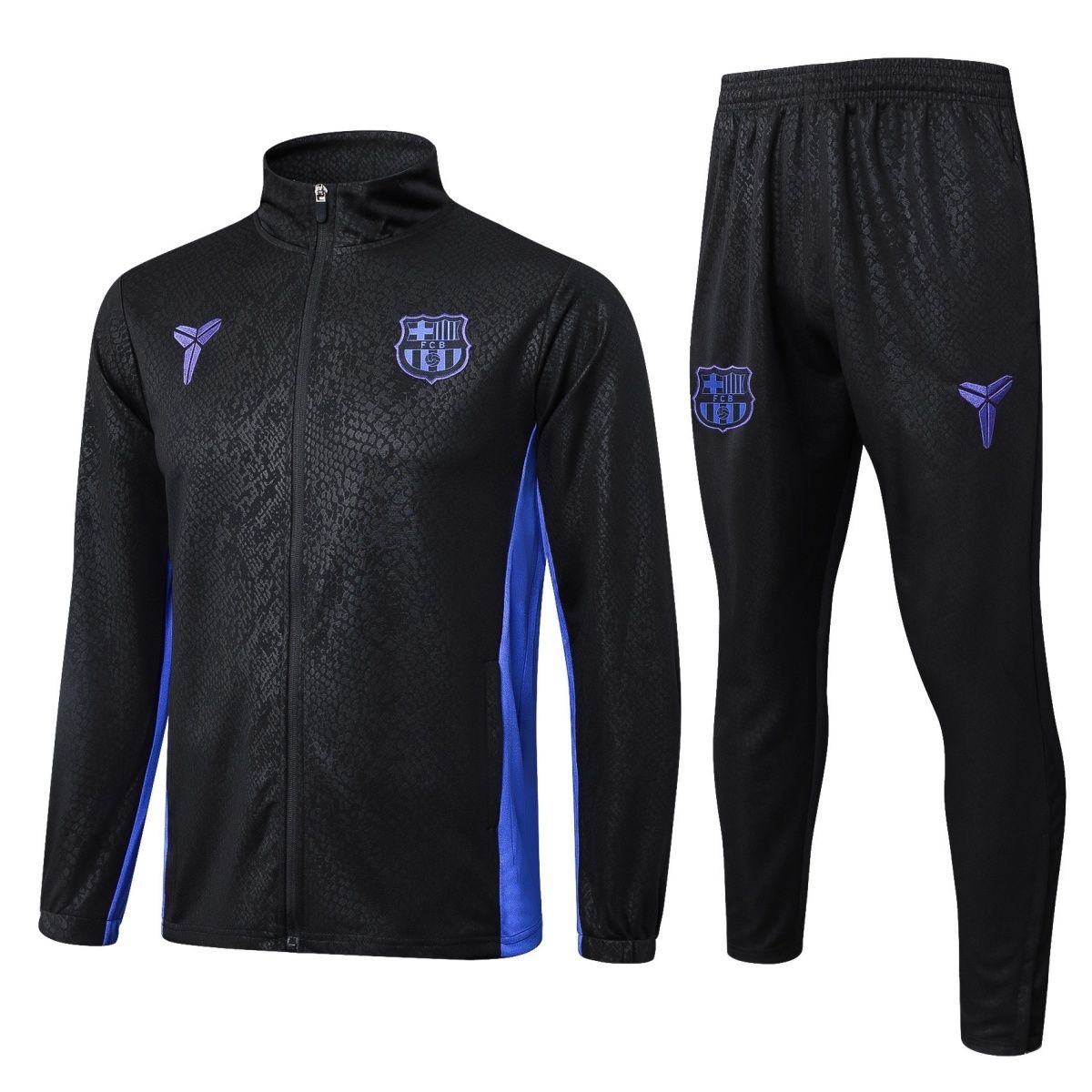 Barcelona Training Kit (Jacket+Pants) Black 2025/26 - sinoshirt