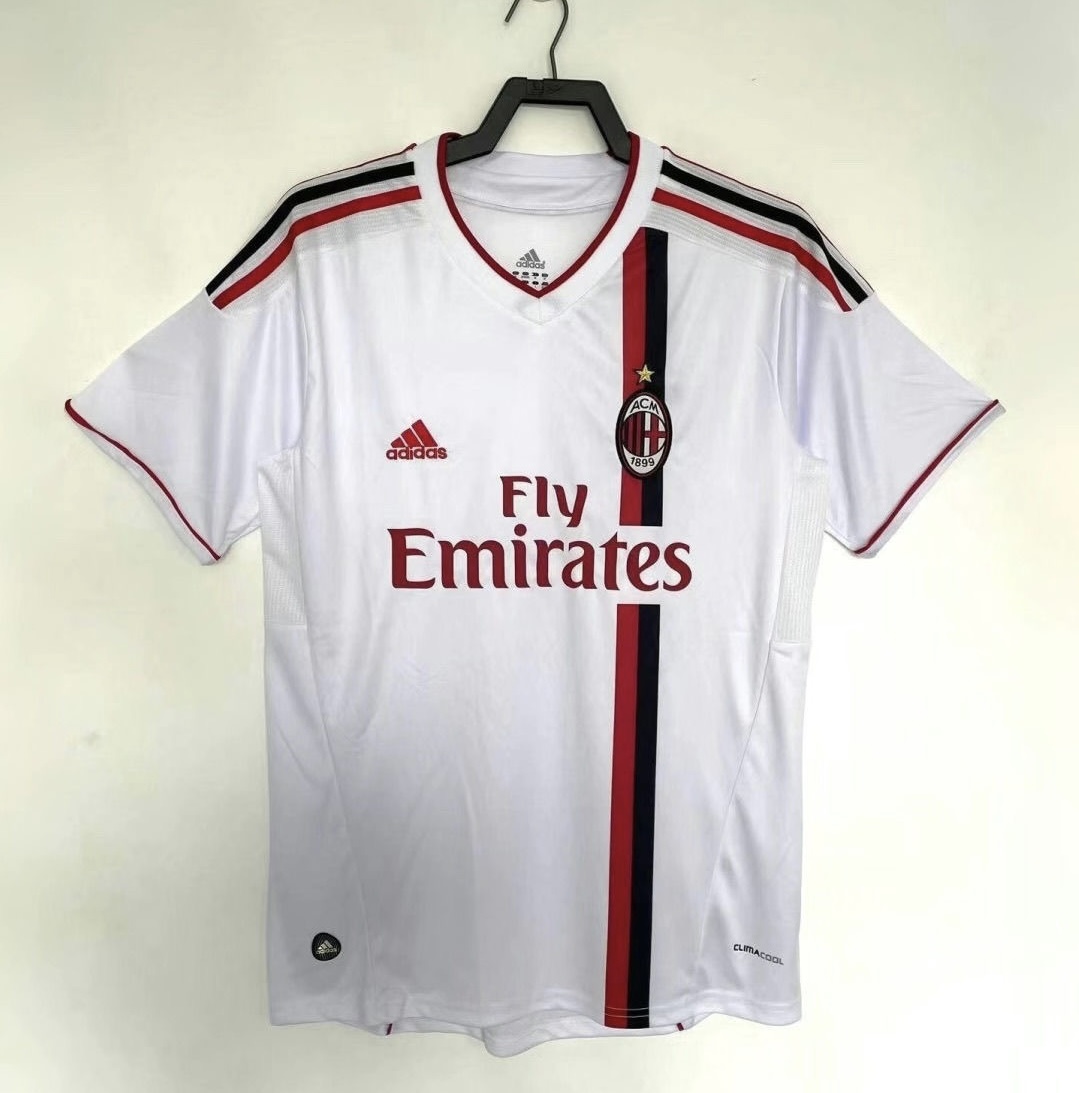 AC Milan Retro Soccer Jersey Away Custom Shirt 2011/12 - sinoshirt