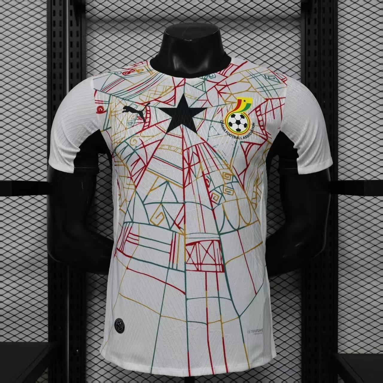 Ghana Authentic Football Jersey Home Custom Shirt World Cup 2026 - sinoshirt