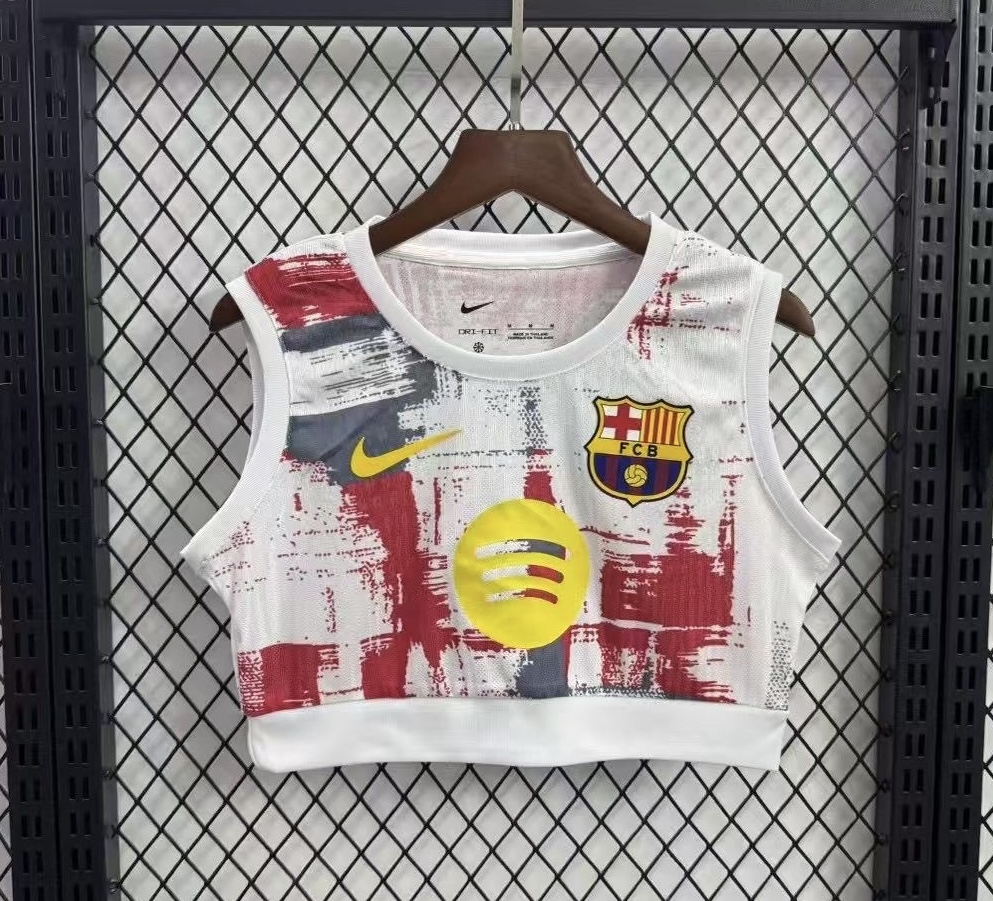 Barcelona Women's Vest Special Edition Soccer Jersey 2025/26 - sinoshirt