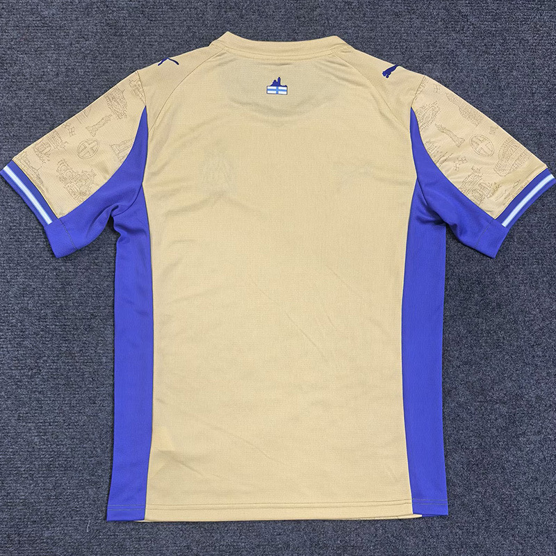 Marseille Soccer Jersey Fourth Away Custom Shirt 2025/26 - sinoshirt