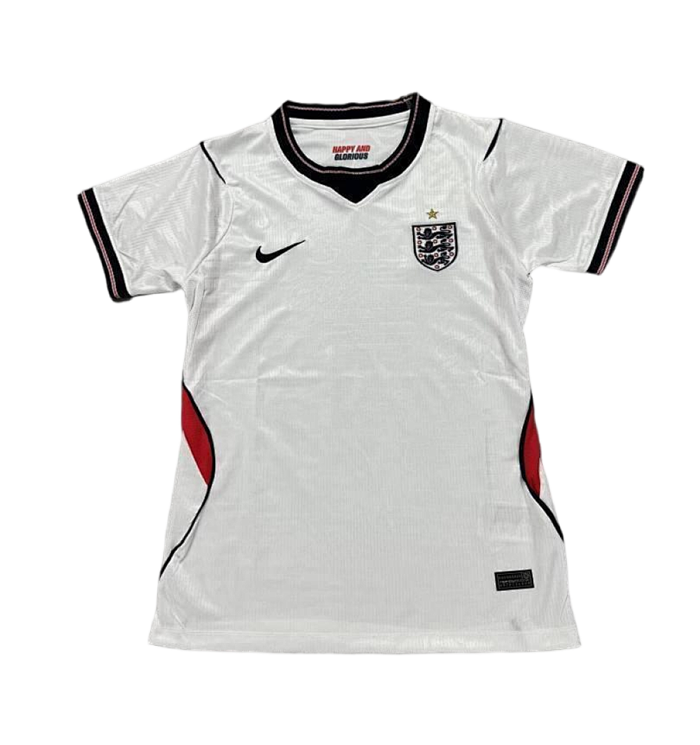 England Soccer Jersey Women's Home Custom Shirt World Cup 2026 - sinoshirt