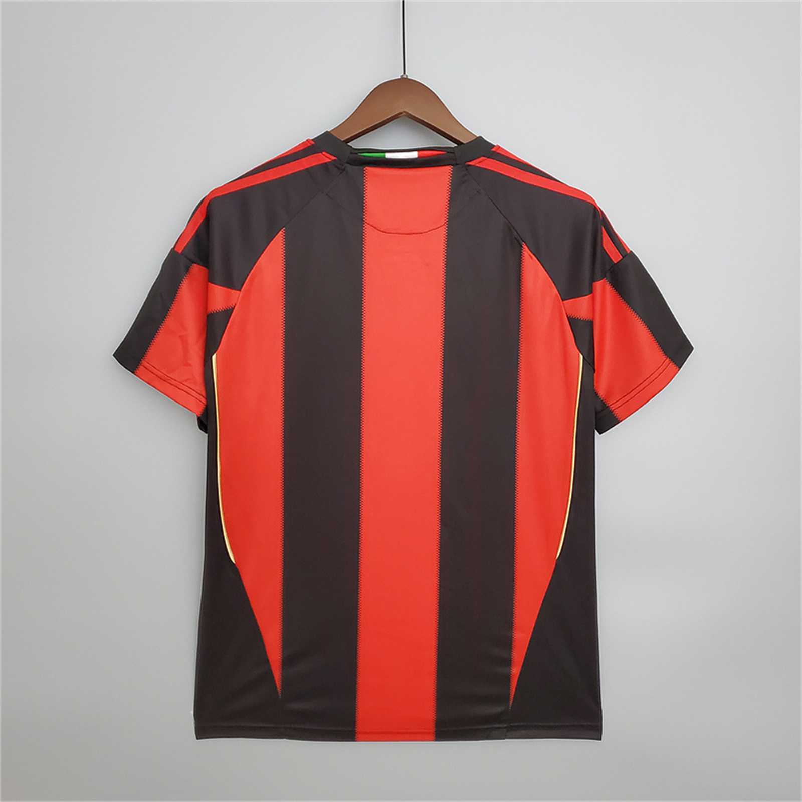AC Milan Retro Soccer Jersey Home Custom Shirt 2010/11 - sinoshirt