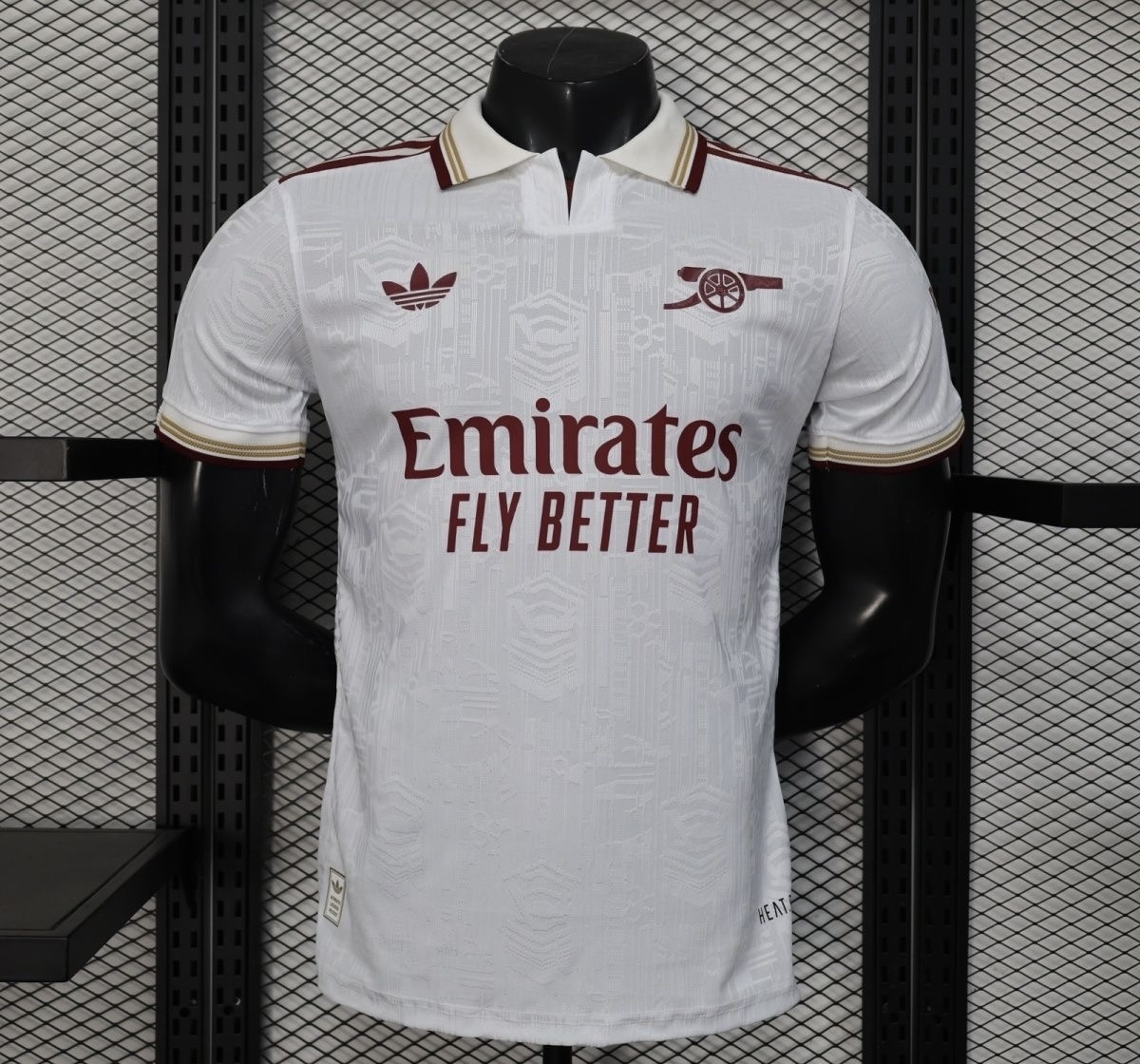 Arsenal Authentic Soccer Jersey Third Away Shirt 2025/26 - sinoshirt