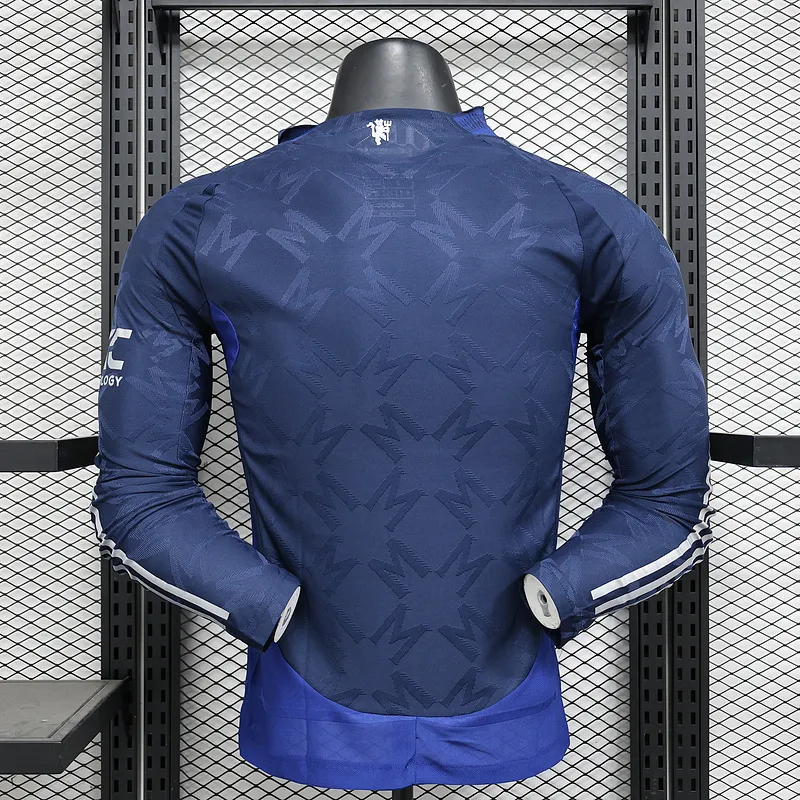 Manchester United Authentic Away Long Sleeve Football Jersey Shirt 2024/25 - sinoshirt