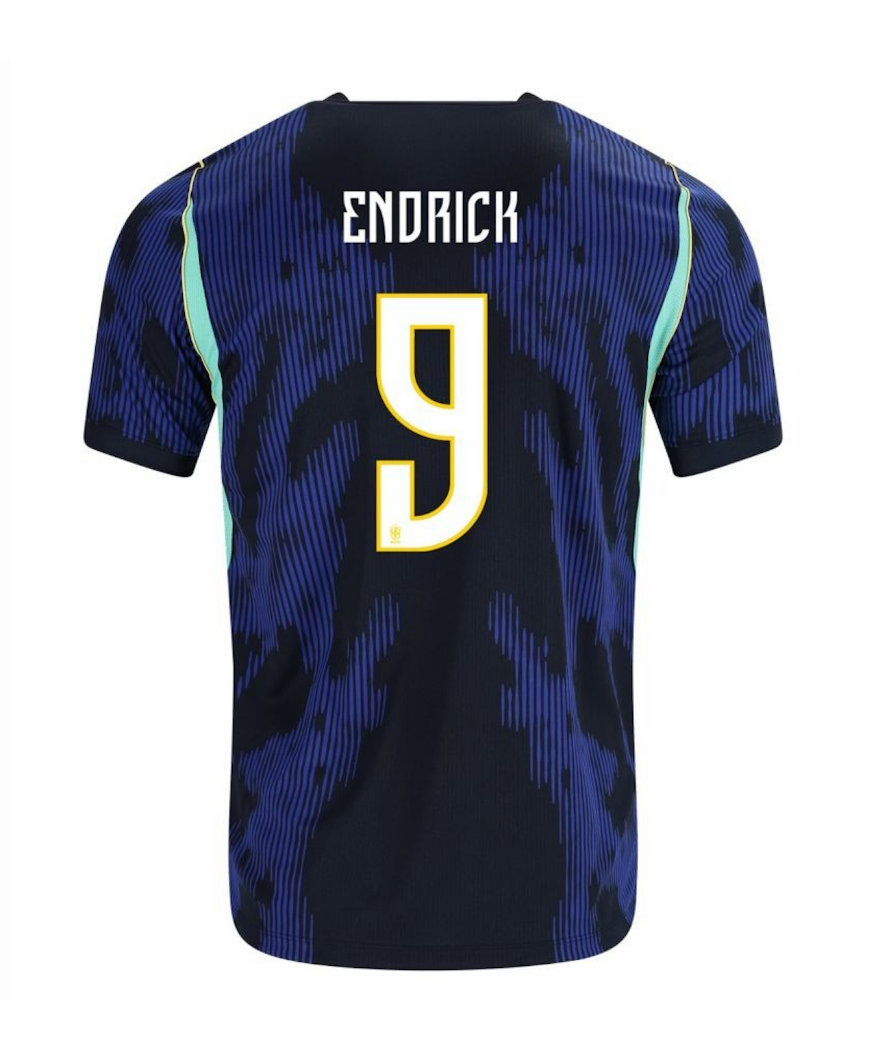 ENDRICK #9 Brazil Soccer Jersey Away Custom Shirt World Cup 2026 - sinoshirt