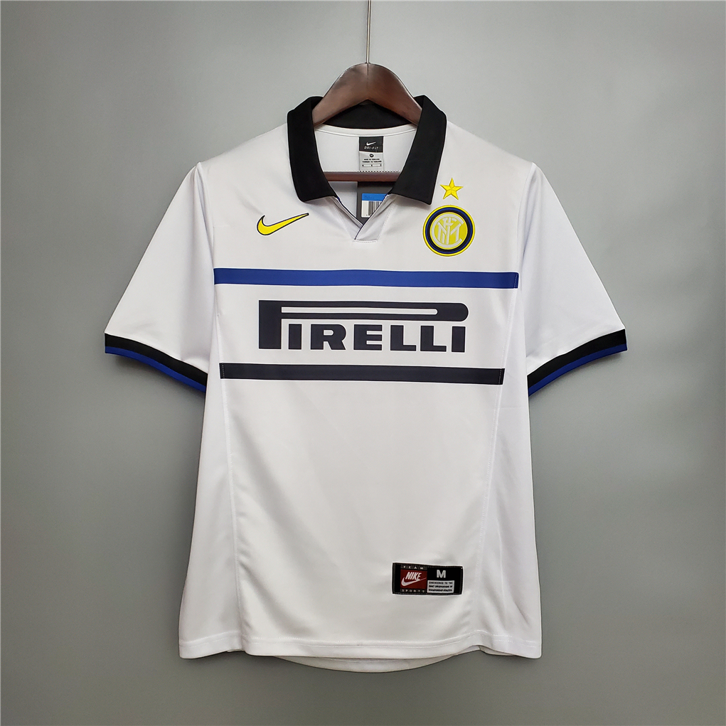 Inter Milan Retro Jersey Custom Away Soccer Jersey 1998/99 - sinoshirt