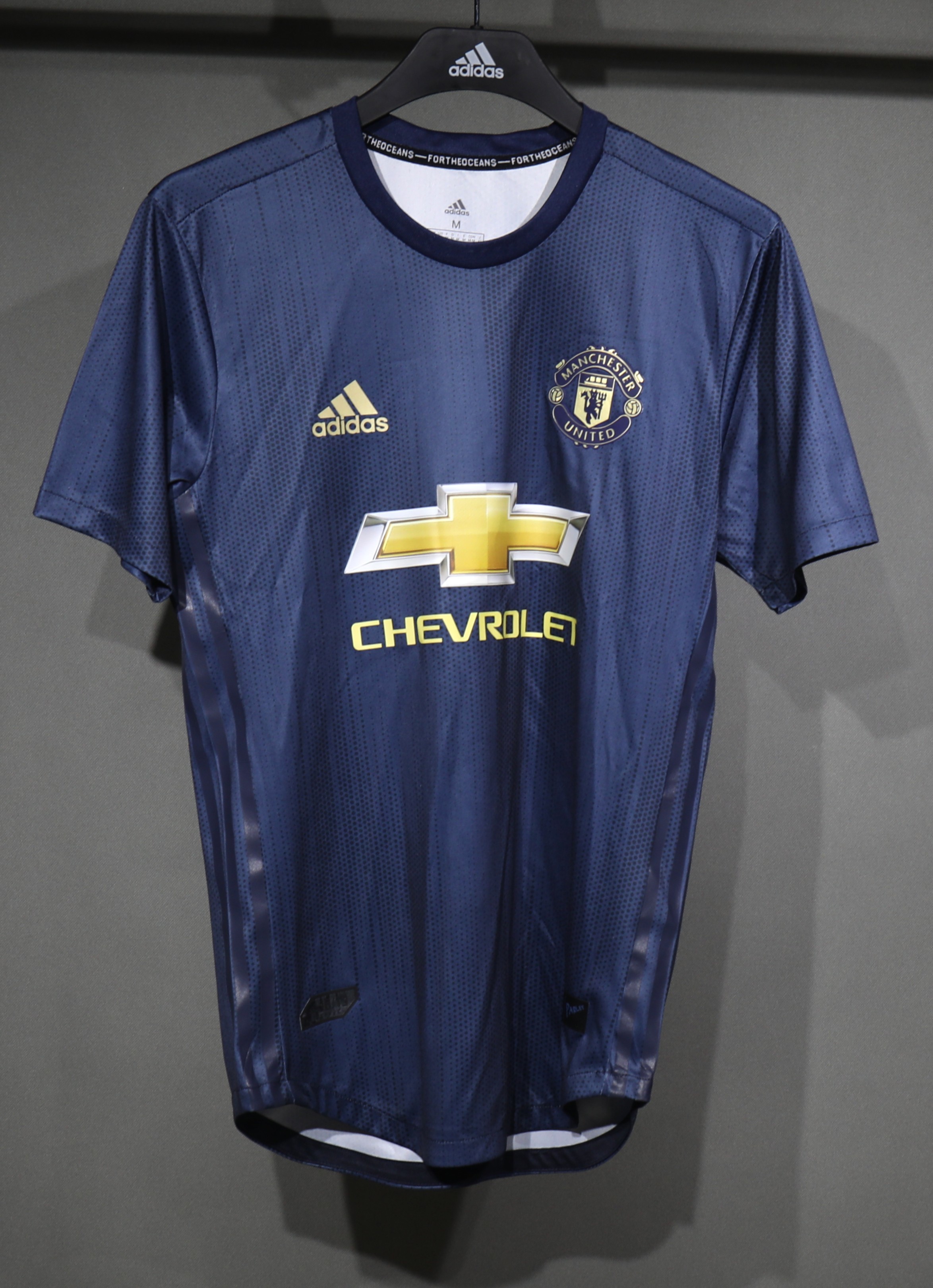 Manchester United Retro Authentic Third Away Football Jersey Shirt 2018/19 - sinoshirt