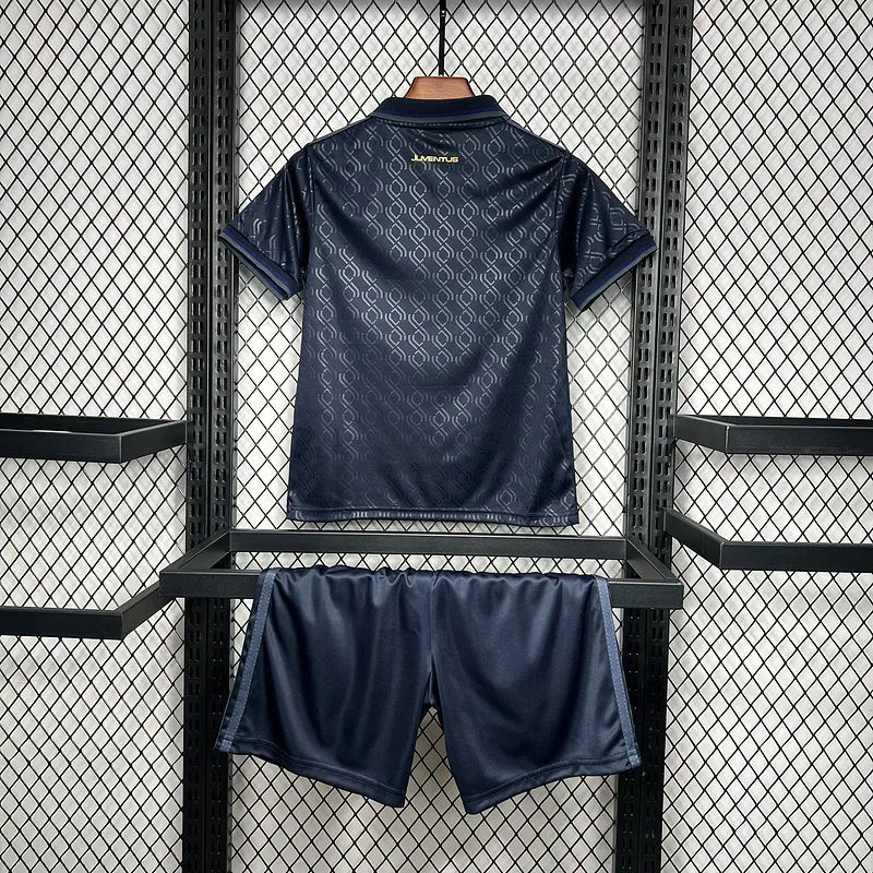 Juventus Soccer Jersey Third Away Kids Kit Jersey+Shorts 2024/25 - sinoshirt