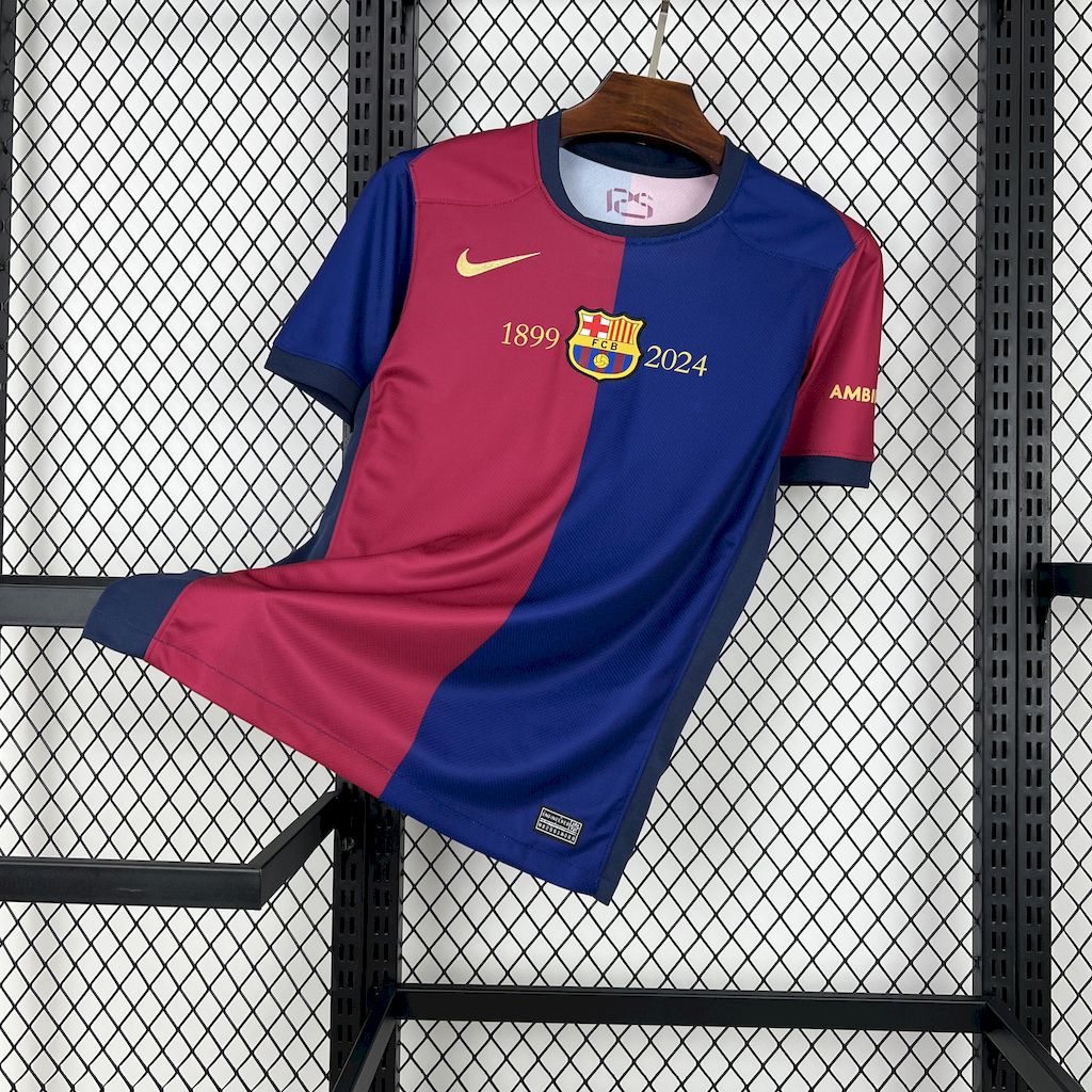 Barcelona Soccer Jersey 125th Anniversary Custom Shirt 2024/25 - sinoshirt