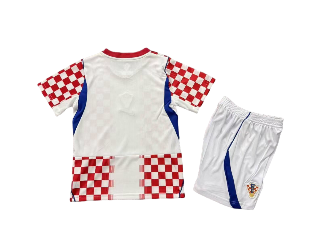 Croatia Football Jersey Home Kids Kit Jersey+Shorts World Cup 2026 - sinoshirt
