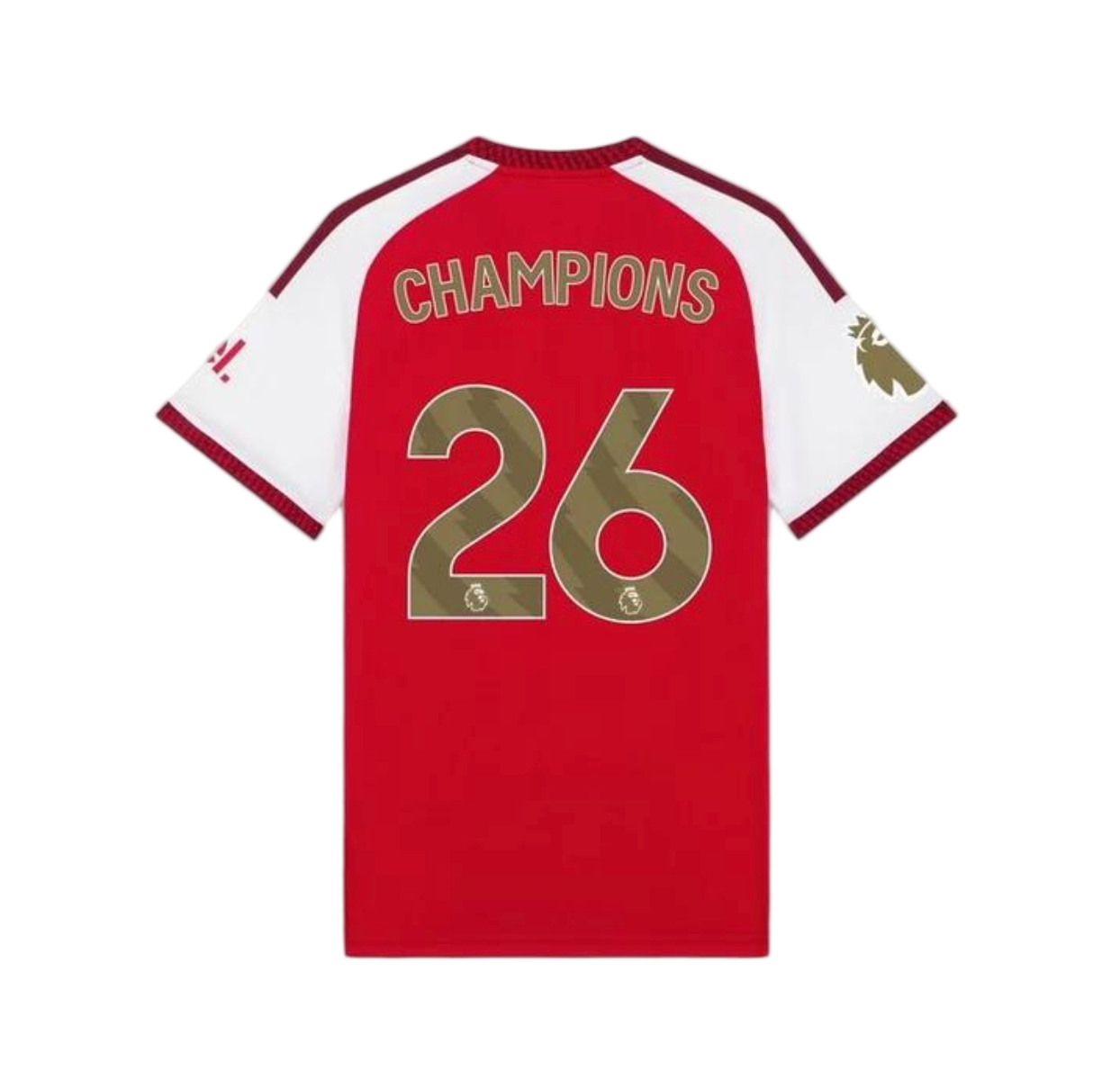 Arsenal Football Jersey Home Premier League Champions Custom Shirt 2026/27 - sinoshirt