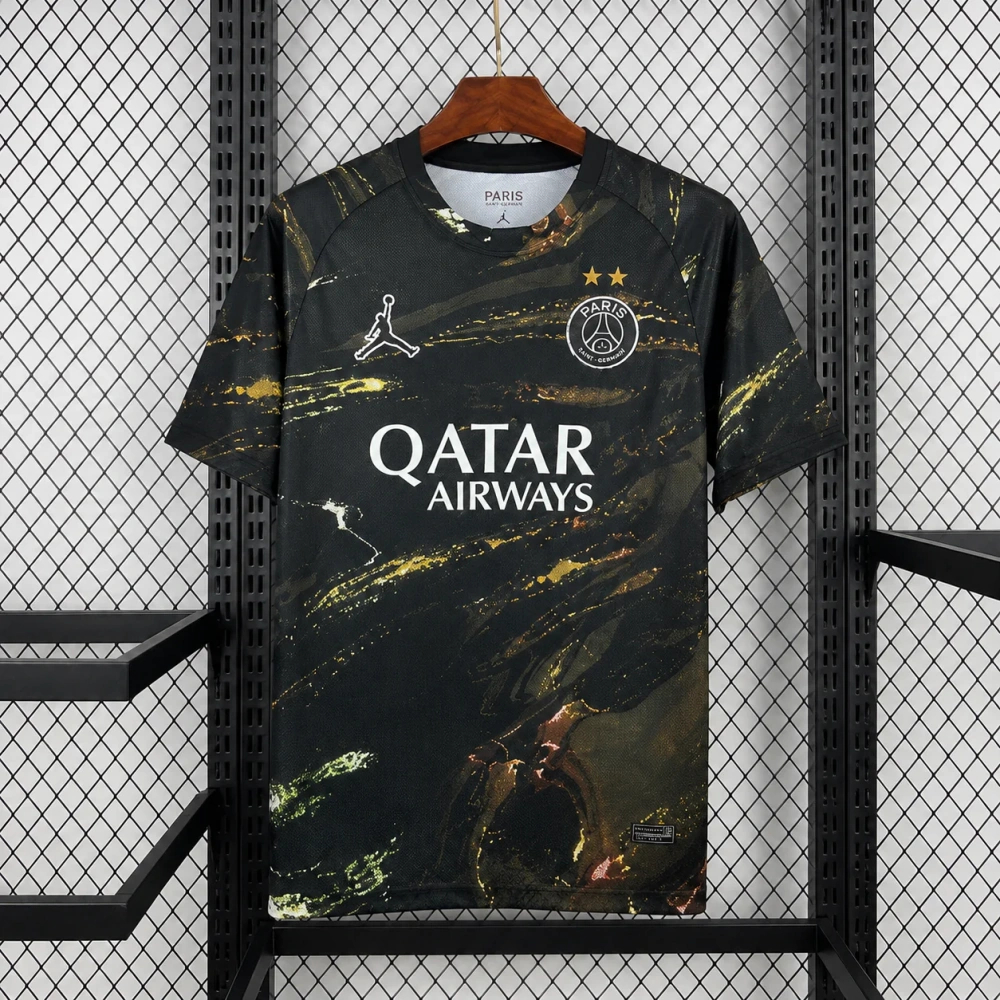 PSG Football Jersey Fifth Away Night Custom Shirt 2025/26 - With Stars - sinoshirt