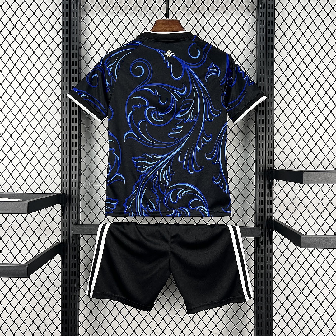 Argentina Away Soccer Uniform Kids Kit Jersey+Shorts World Cup 2026 - sinoshirt