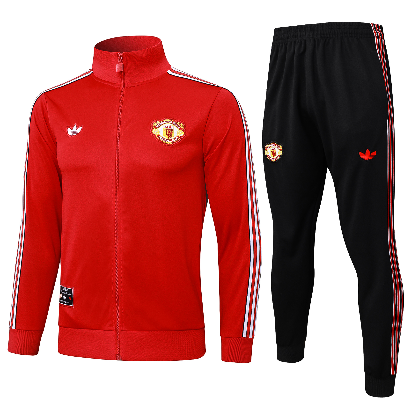 Manchester United Training Kit (Jacket+Pants) Red 2025/26 - sinoshirt
