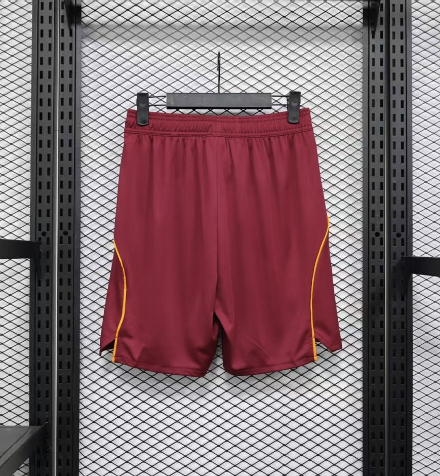 Roma Authentic Soccer Jersey Home Shorts 2025/26 - sinoshirt