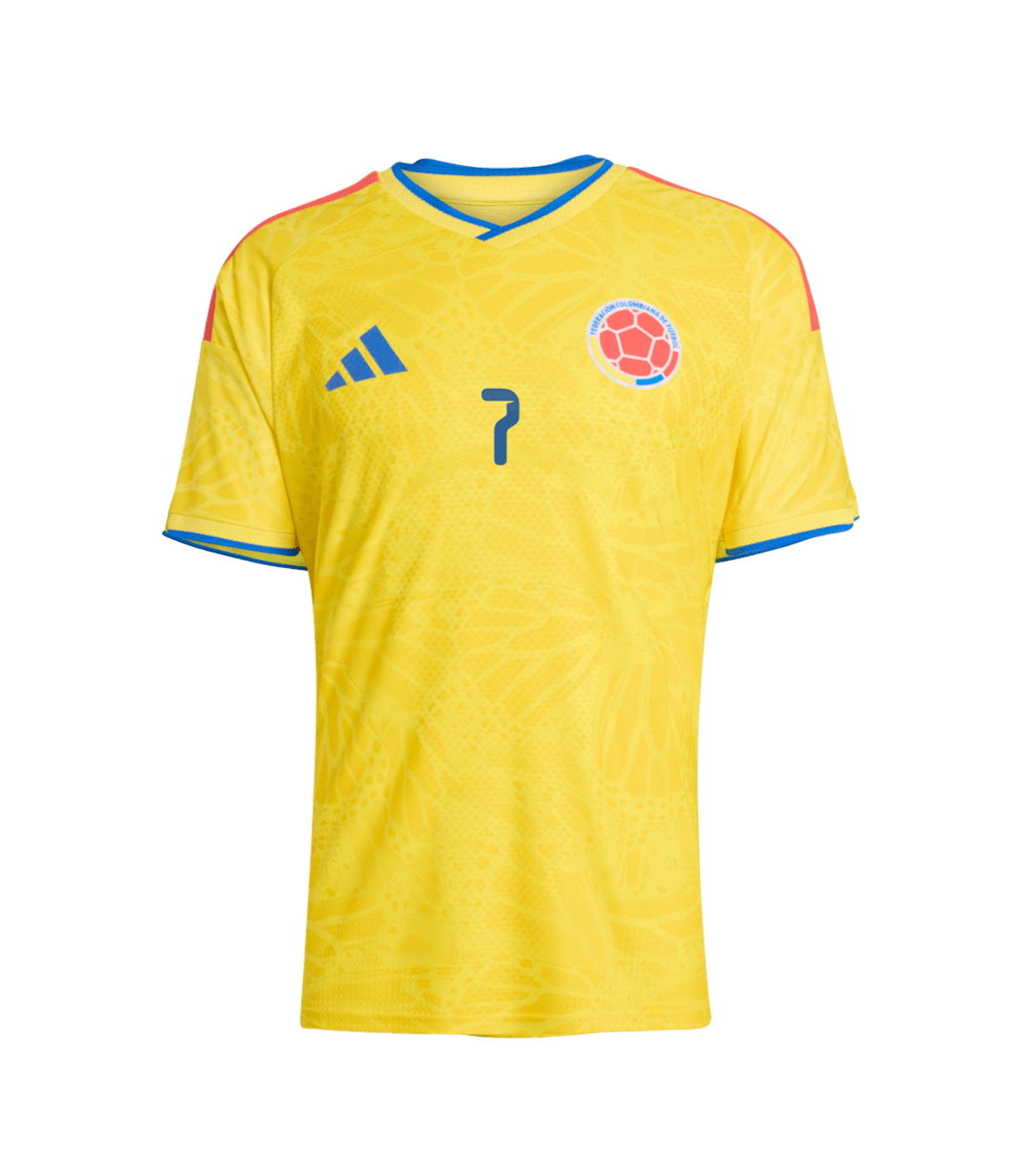 LUIS DíAZ #7 Colombia Authentic Soccer Jersey Home Shirt World Cup 2026 - sinoshirt