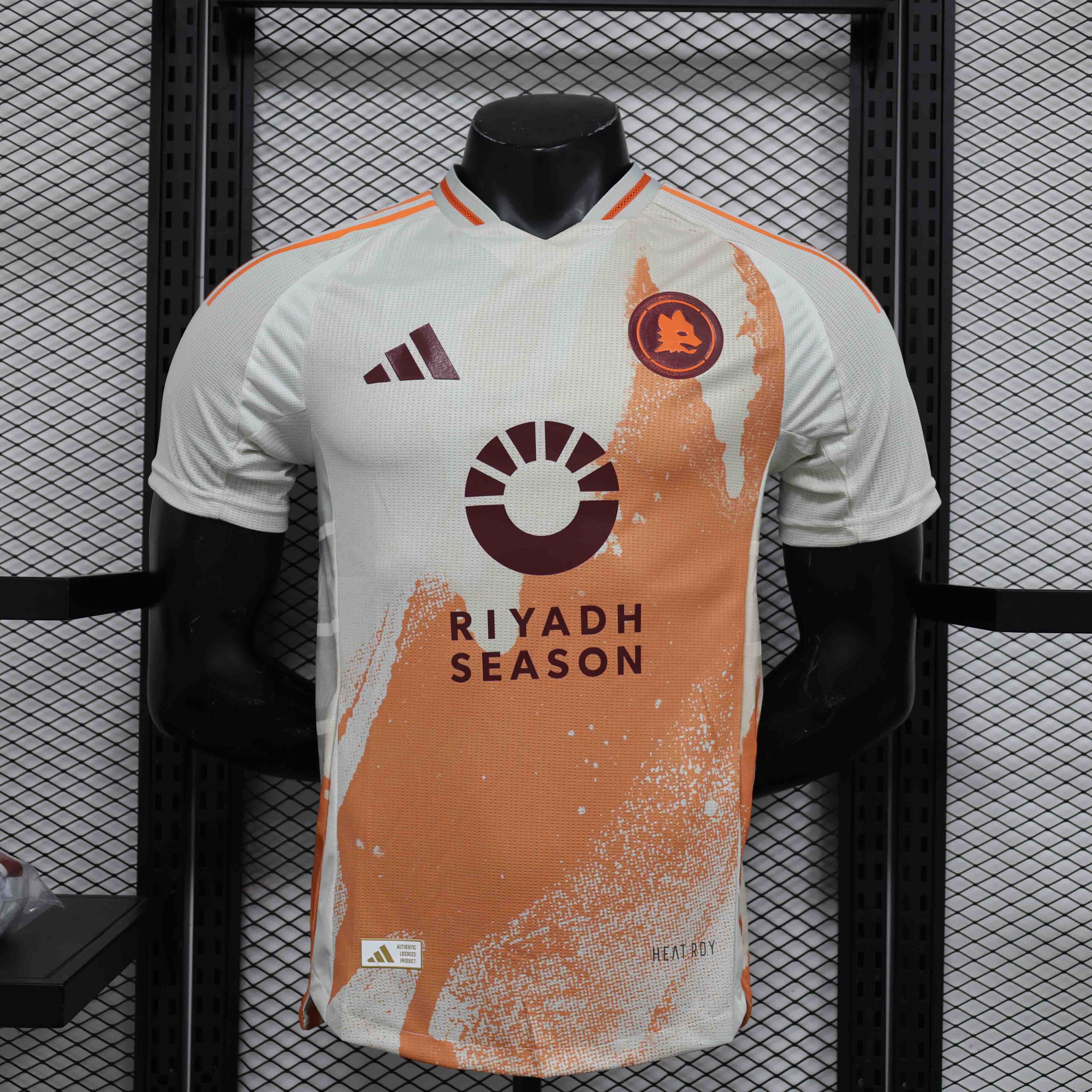 Roma Authentic Soccer Jersey Away Shirt 2024/25 - sinoshirt