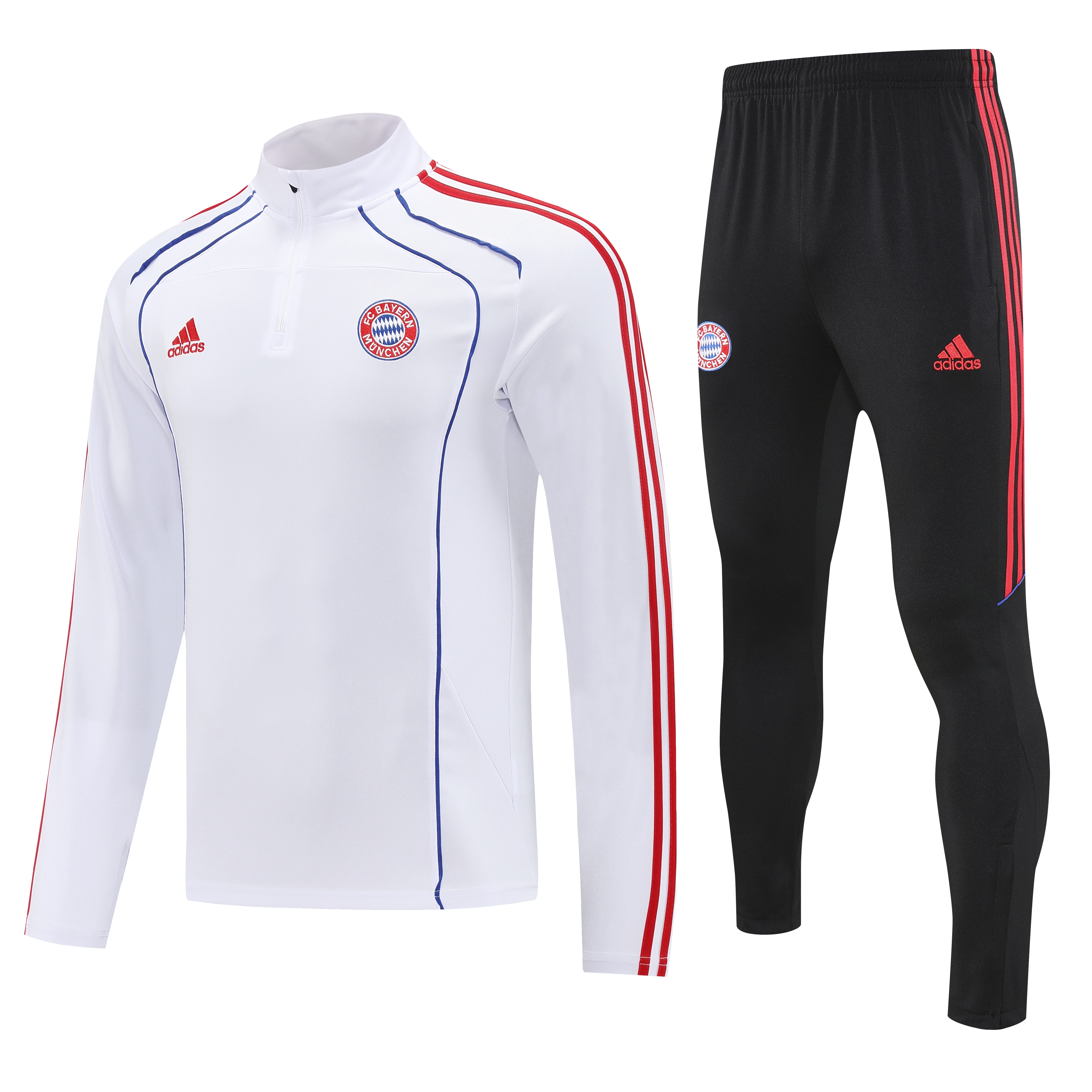 Bayern Munich UPB Training Kit (Sweatshirt+Pants) White 2025/26 - sinoshirt
