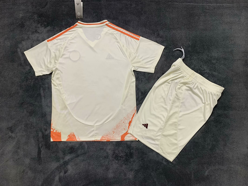Roma Soccer Jersey Away Kids Kit Jersey+Shorts 2024/25 - sinoshirt