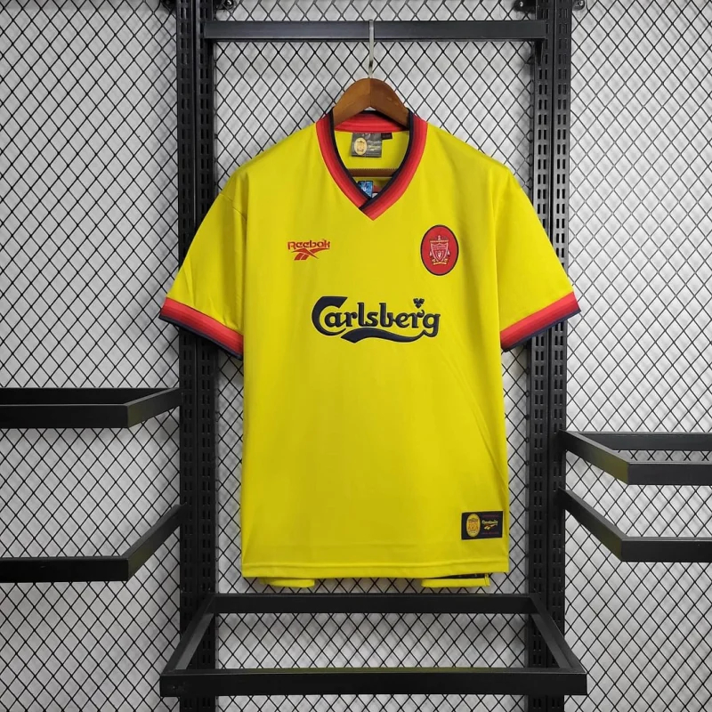Liverpool Retro Football Jersey Away Custom Shirt 1997-99 - sinoshirt