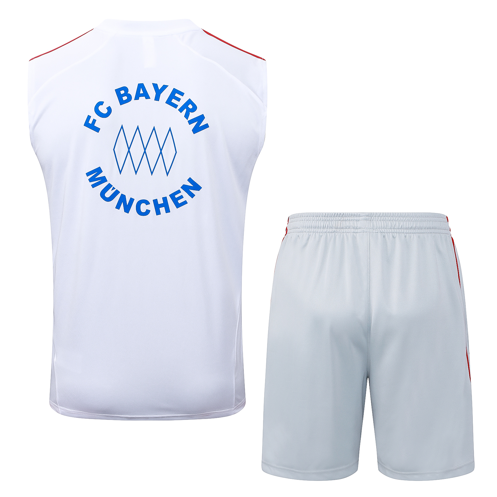 Bayern Munich Sleeveless Training Kit White 2025/26 - sinoshirt