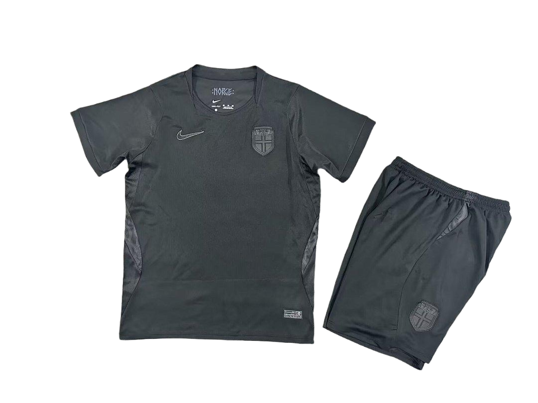 Norway Football Jersey Away Kids Kit Jersey+Shorts World Cup 2026 - sinoshirt
