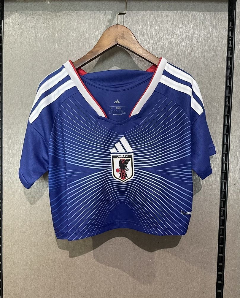 Japan Soccer Jersey Women's Home Crop Top World Cup 2026 - sinoshirt