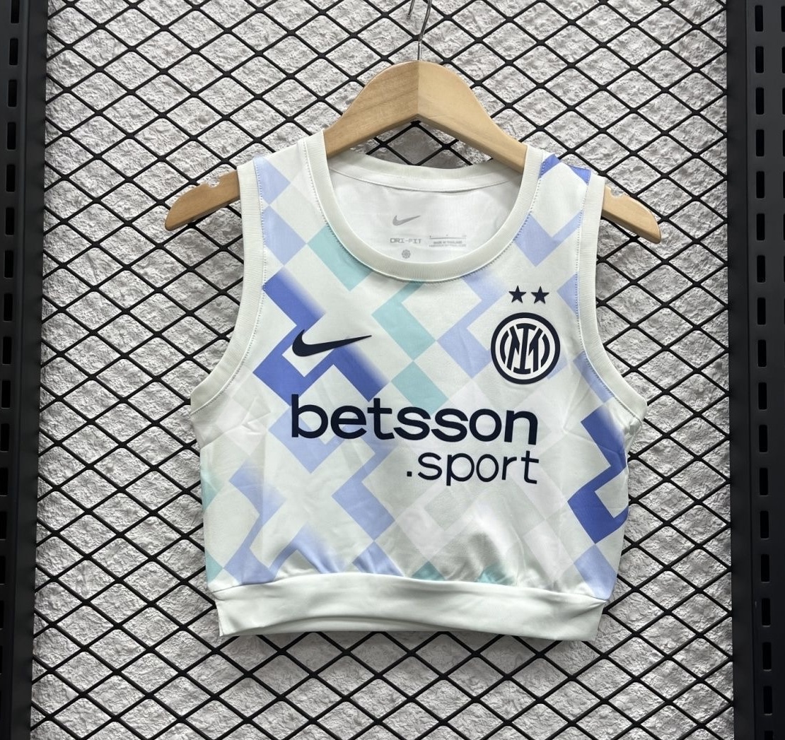Inter Milan Soccer Jersey Away Women's Vest 2025/26 - sinoshirt