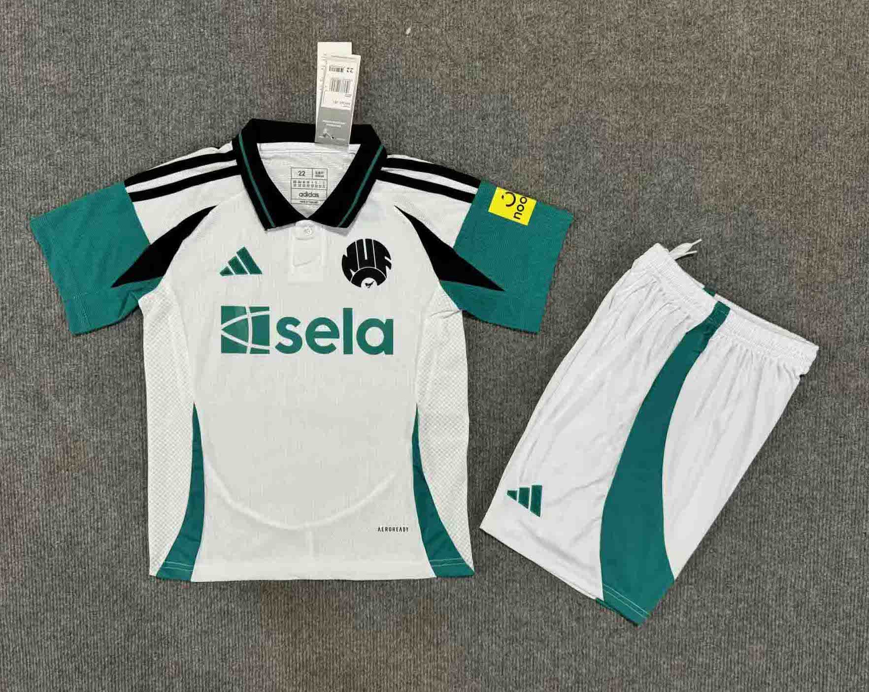 Newcastle United Football Jersey Third Away Kids Kit Jersey+Shorts 2024/25 - sinoshirt