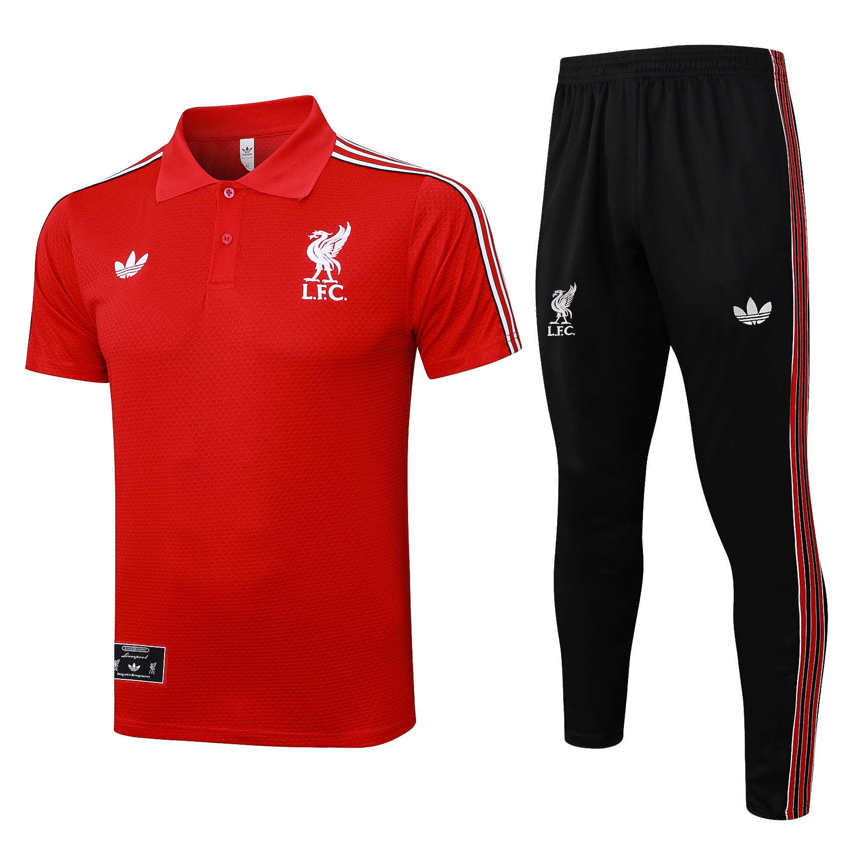 Liverpool Training Kit (Polo+Pants) Red 2025/26 - sinoshirt
