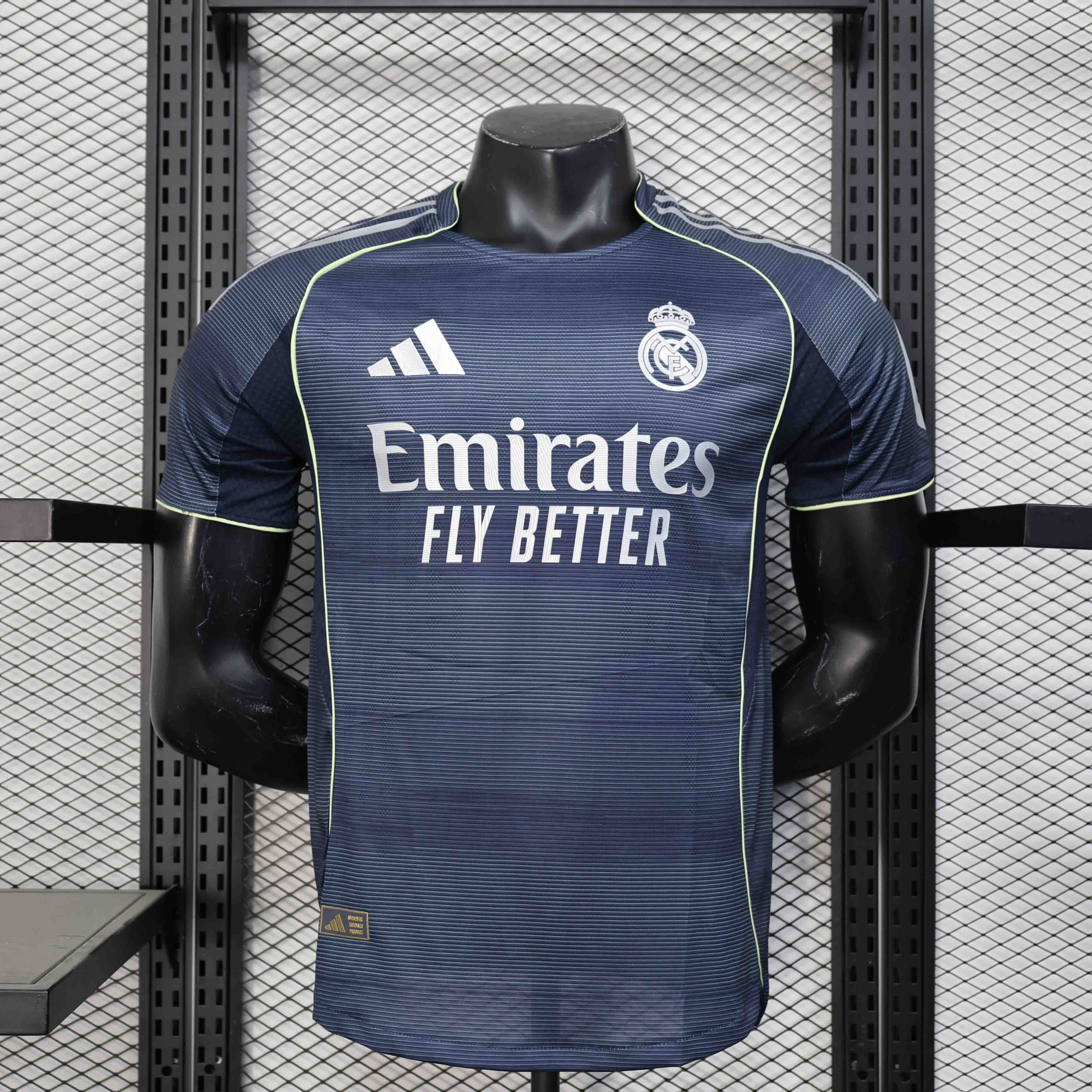 Real Madrid Authentic Soccer Jersey Away Shirt 2025/26 - sinoshirt