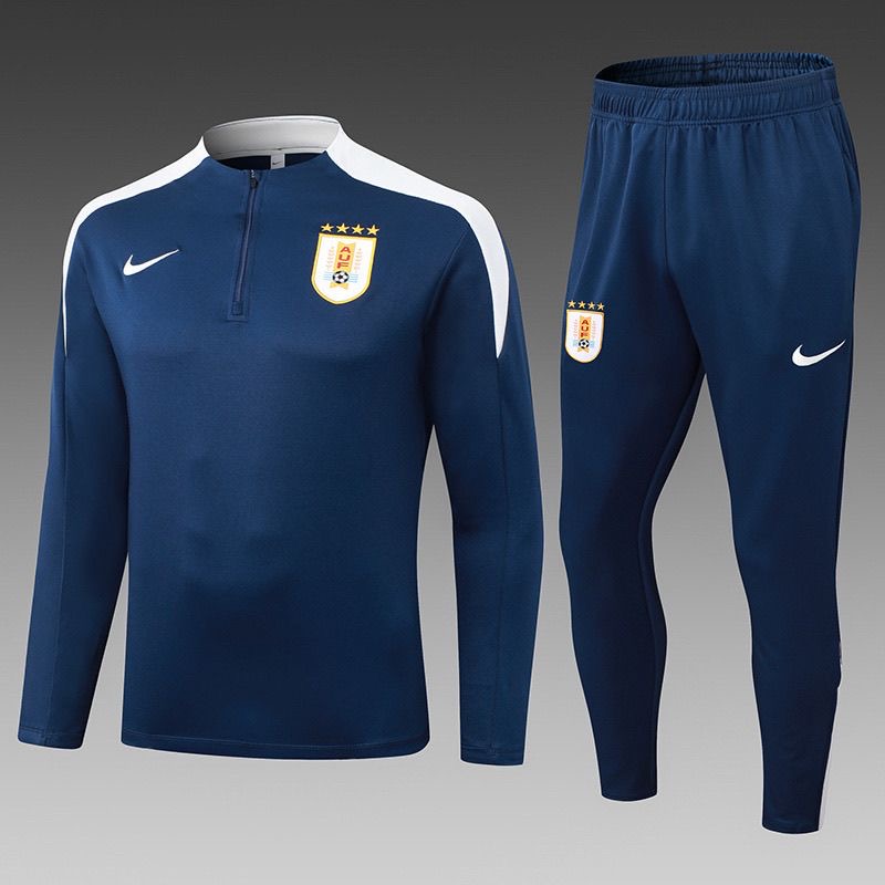 Uruguay Training Kit (Sweatshirt+Pants) Blue 2026 - sinoshirt