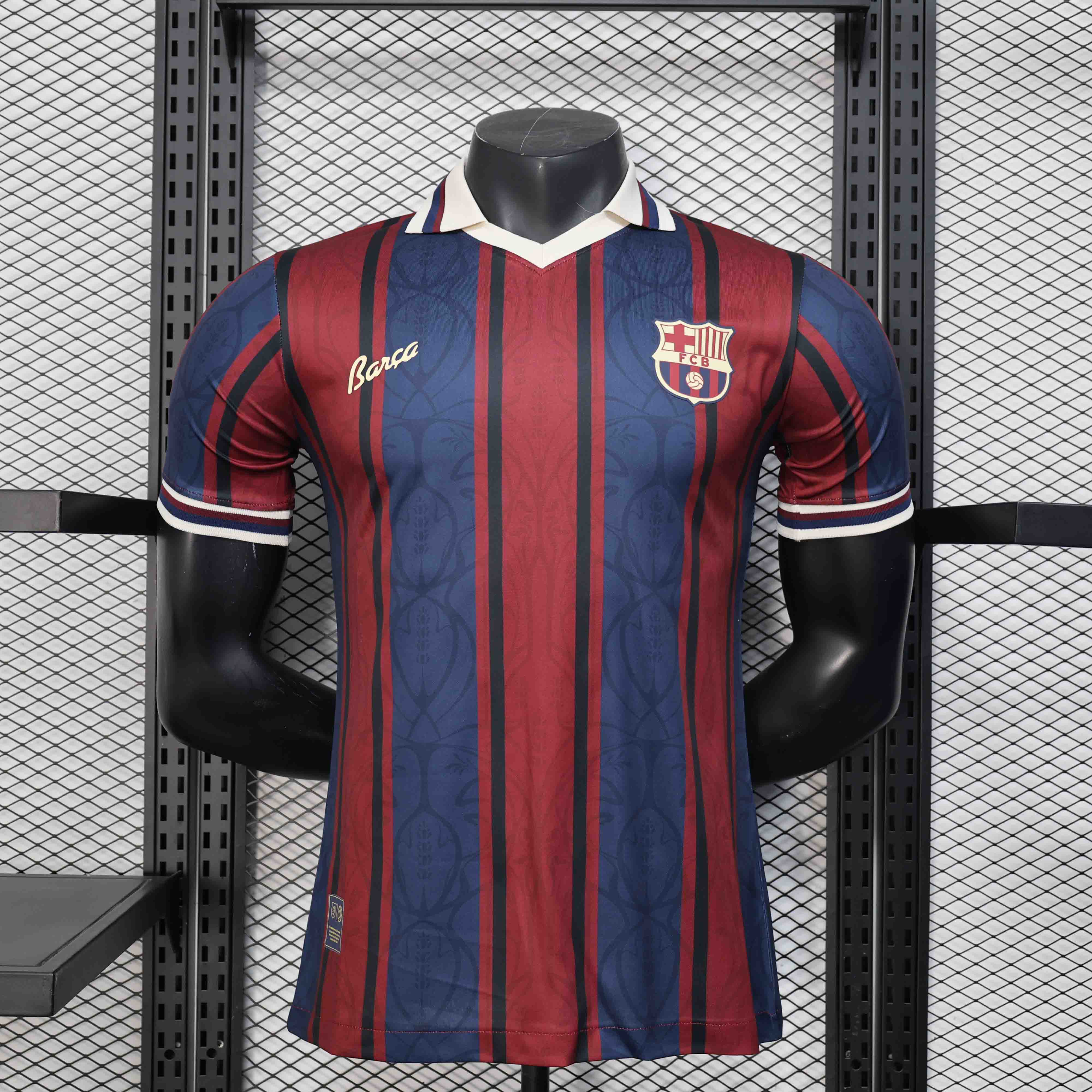 Authentic Soccer Jersey Barcelona 125th Anniversary Special Edition Shirt 2025/26 - sinoshirt