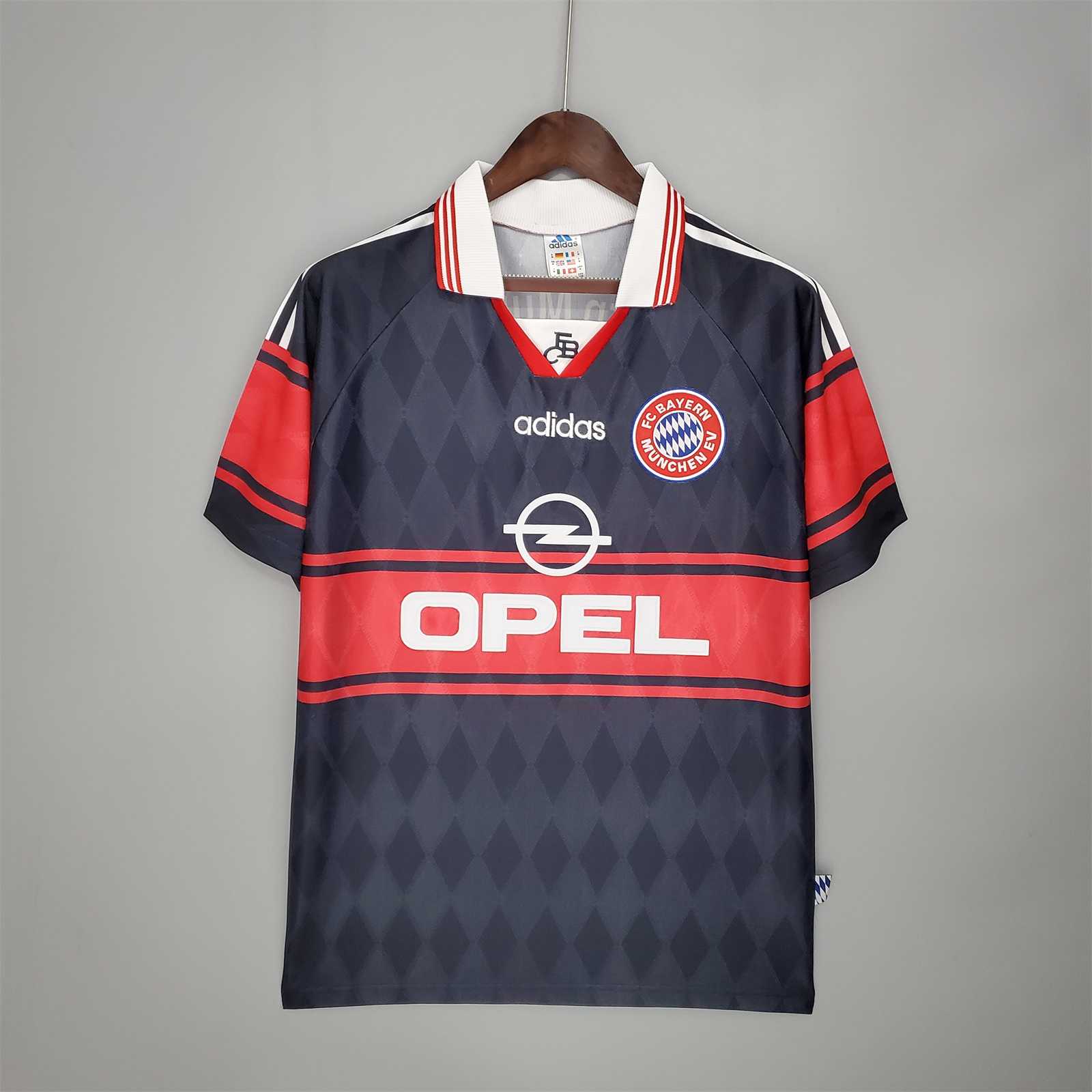 Bayern Munich Retro Jersey Home Soccer Shirt 1997/99 - sinoshirt