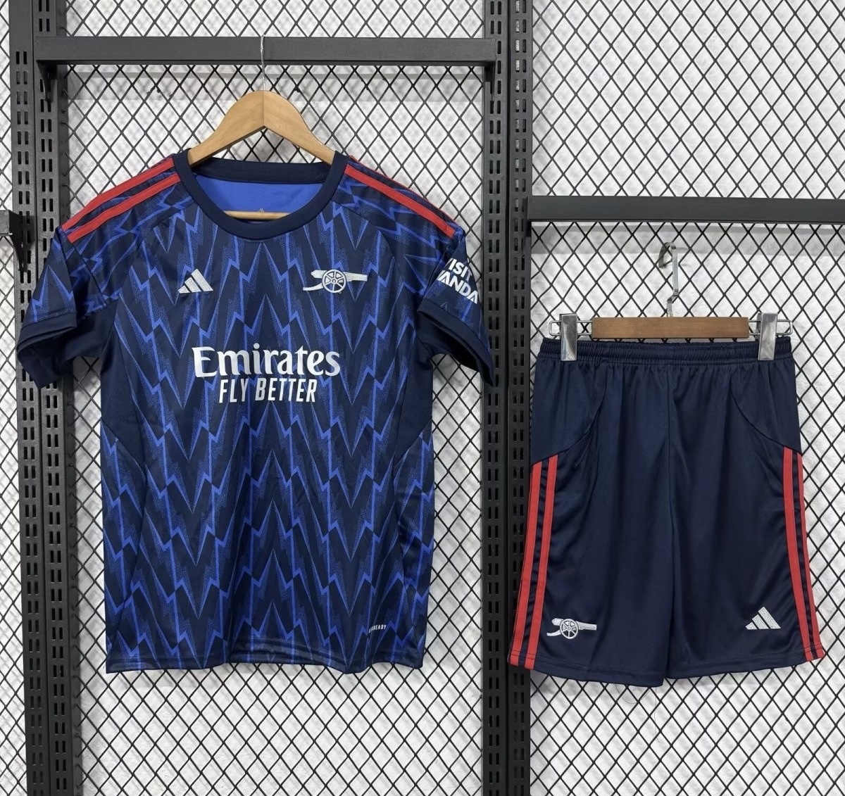 Arsenal Soccer Jersey Away Kids Kit Jersey+Shorts 2025/26 - sinoshirt