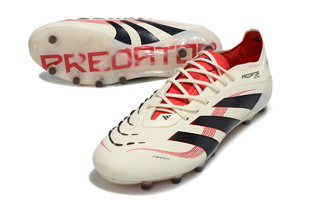 Predator Elite Fold-over Tongue FG Champagne - Off WhiteCore BlackPure Ruby - sinoshirt