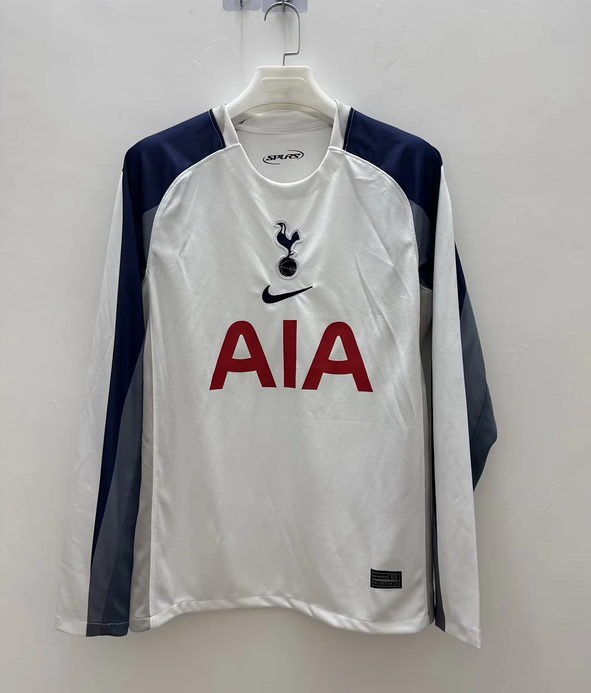 Tottenham Hotspur Football Jersey Home Long Sleeve Custom Shirt 2025/26 - sinoshirt
